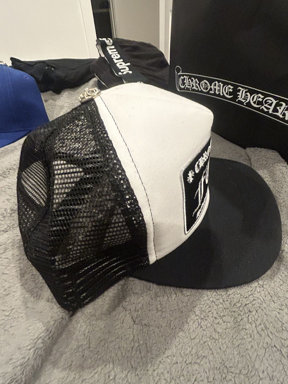 Chrome Hearts Chrome hearts fuck hollywood trucker hat Size ONE SIZE - 7 Thumbnail