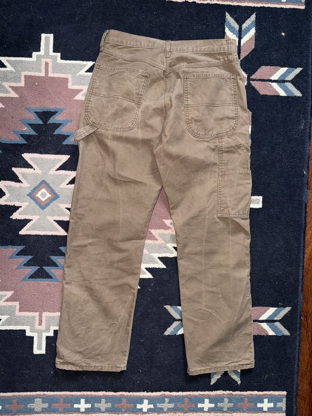 Rustler Rustler Painter’s / Carpenter Pants – Brown – 30x30 Size US 30 / EU 46 - 4 Thumbnail