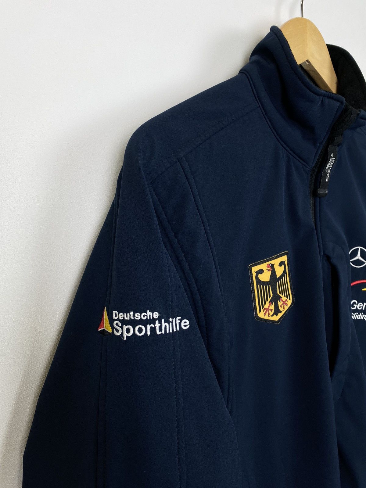 Mercedes-Benz Vintage James & Nicholson Mercedes-Benz Racing Jacket Blue Size US S / EU 44-46 / 1 - 3 Thumbnail