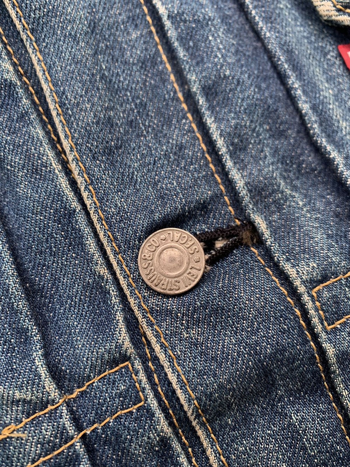 Levi's Vtg 90s Levis 507 Type ll Trucker Denim Jacket Made in Japan Size US L / EU 52-54 / 3 - 7 Thumbnail