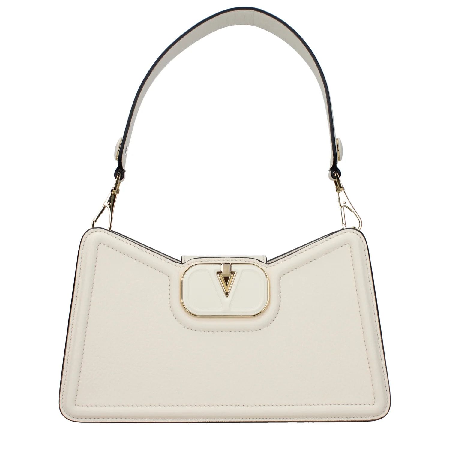 Valentino ob1o1e1224 Size: OS / Leather Shoulder Bag in Beige Size ONE SIZE - 1 Thumbnail