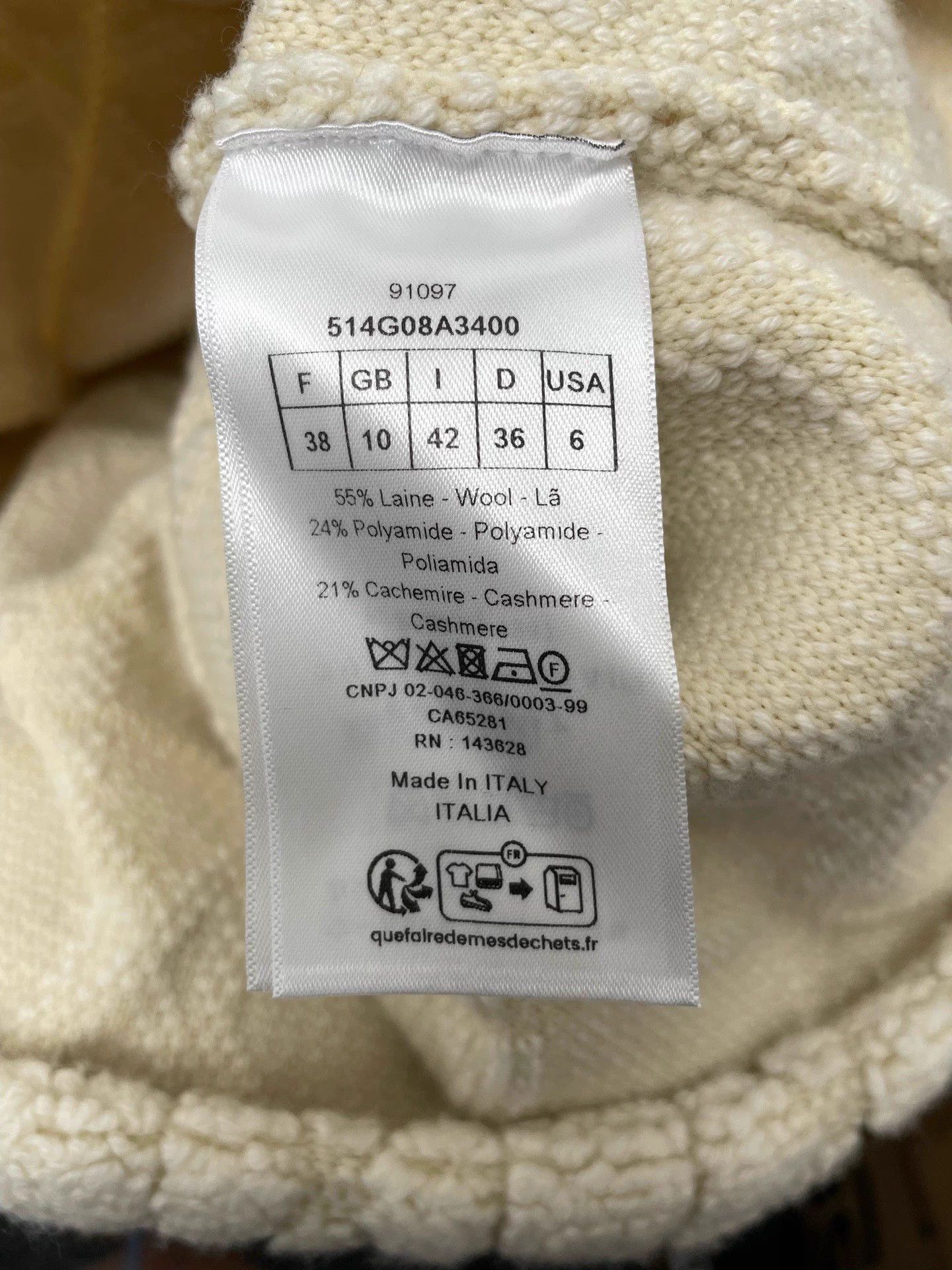 Dior Dior Tartan Hooded Knit Cardigan White 2025 PS 38 Size S / US 4 / IT 40 - 4 Thumbnail