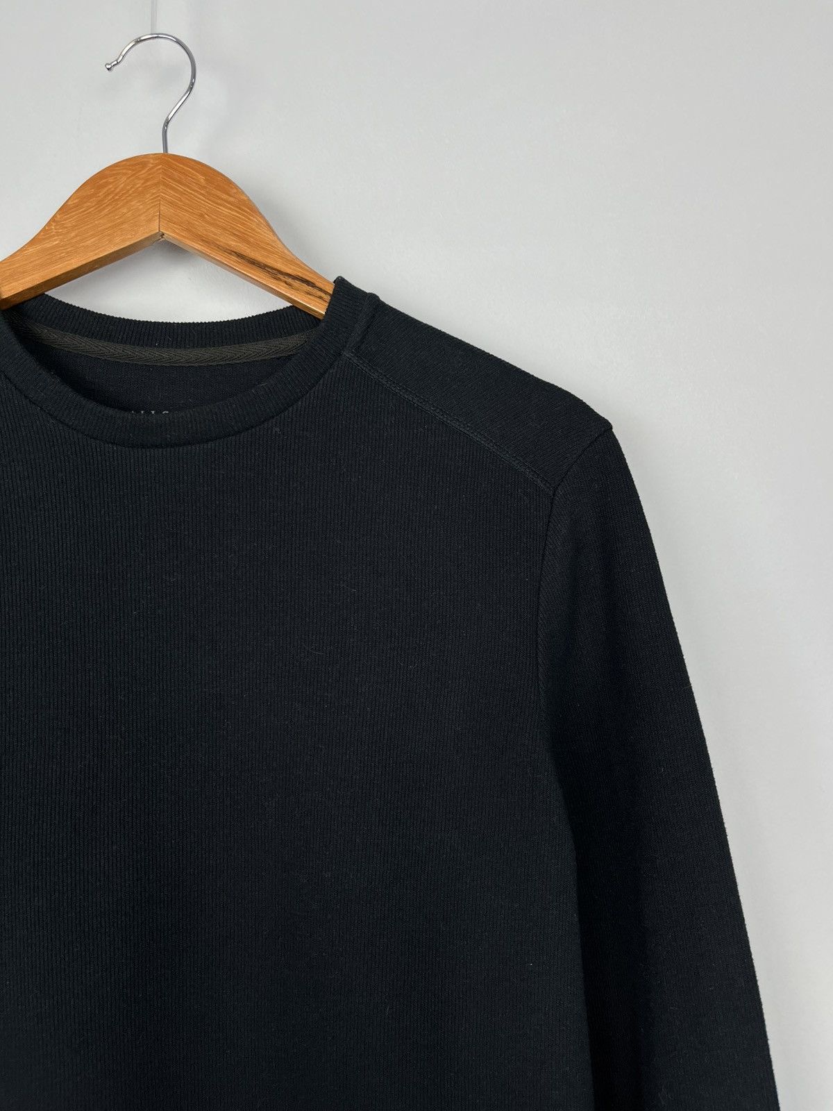 Allsaints Allsaints Luge LS Crew Polyester & Cotton Long Sleeve Tee Size US S / EU 44-46 / 1 - 3 Thumbnail