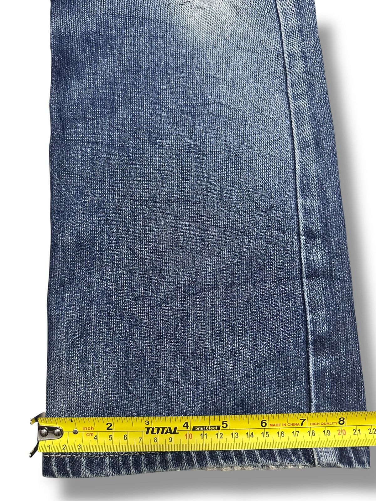 Edwin Edwin Function With Distressed and Baggy Loose Style & Faded Size US 31 - 15 Thumbnail