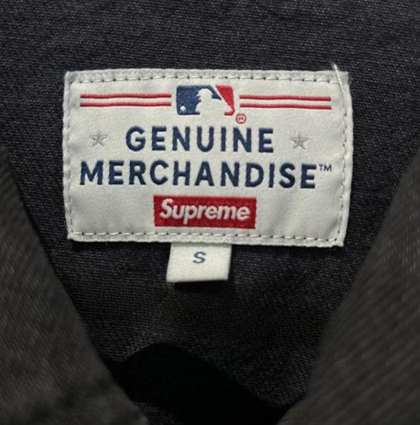 47 Brand × New York Yankees × Supreme Supreme New York Yankees Denim Trucker Jacket FW21 Size US S / EU 44-46 / 1 - 6 Thumbnail