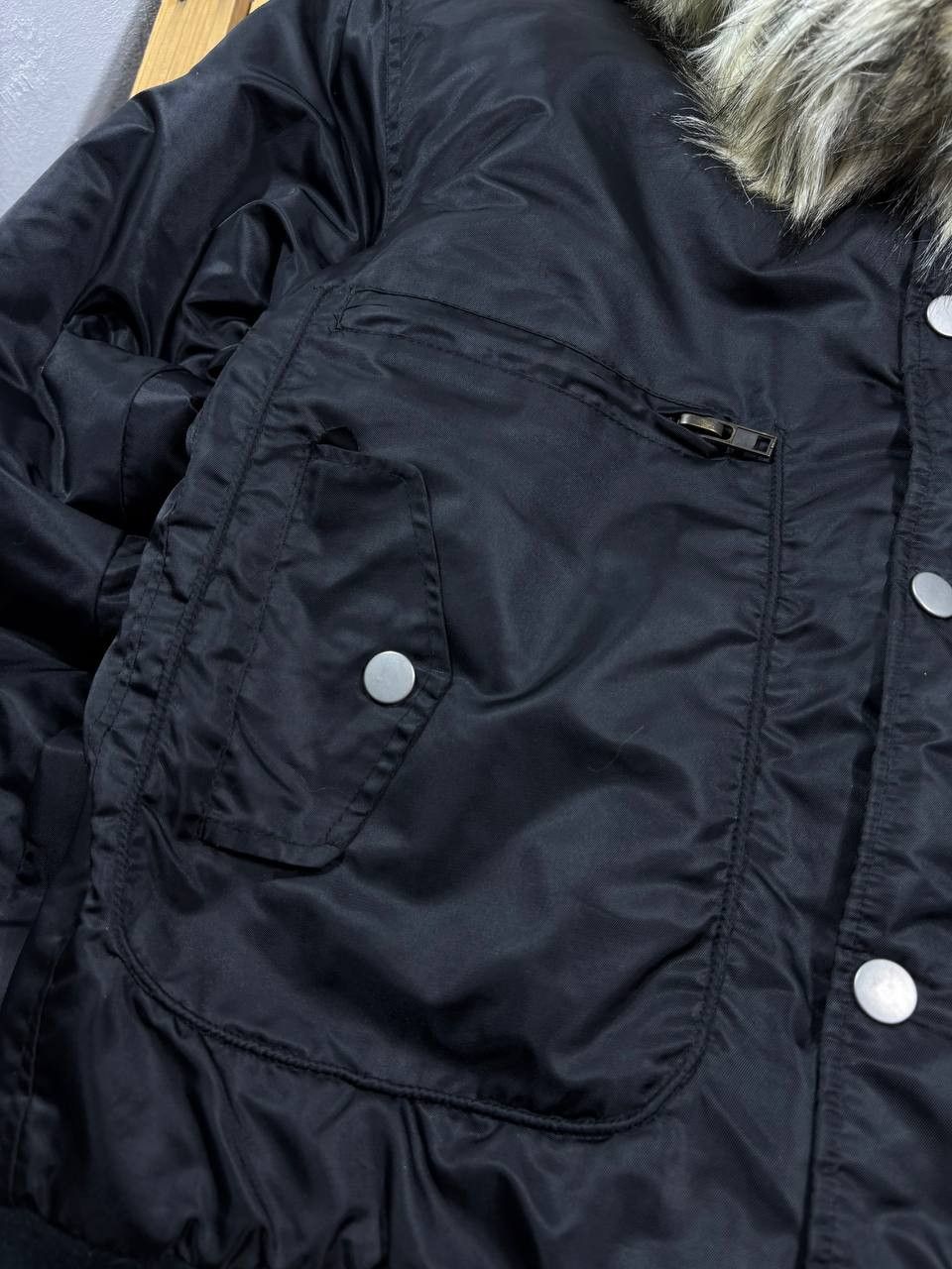 Japanese Brand Vintage FUR Avant Garde Y2K GOA style Bomber Jacket Size US M / EU 48-50 / 2 - 7 Thumbnail