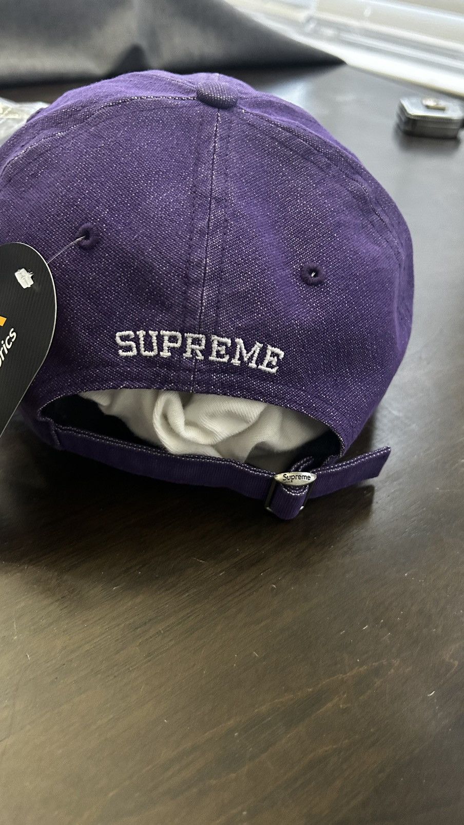 Supreme Supreme Cordura Denim S Logo 6-Panel Size ONE SIZE - 3 Thumbnail