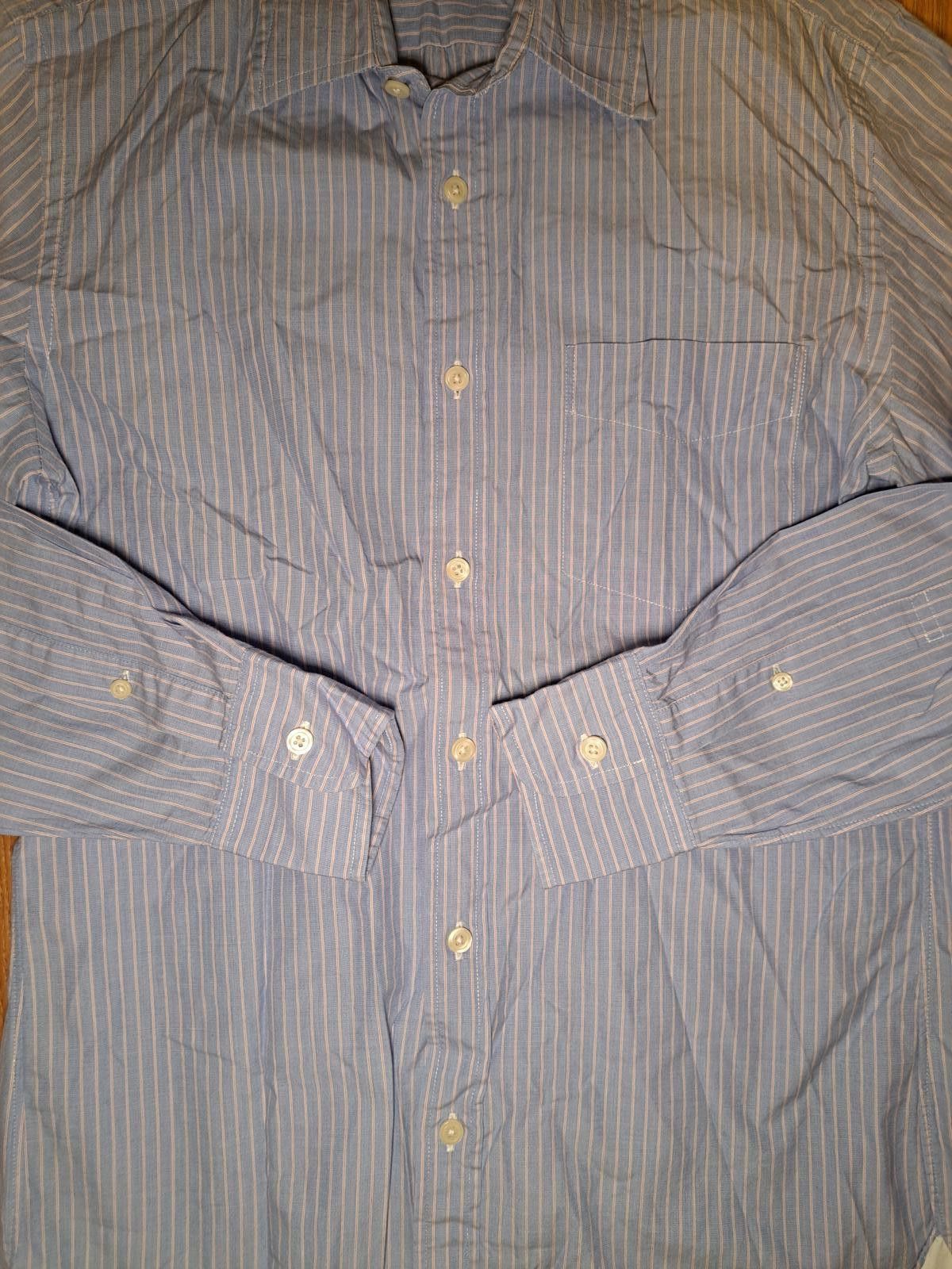 J.Crew J Crew Button Up Dress Shirt Mens Small Blue Cotton Size US S / EU 44-46 / 1 - 3 Thumbnail