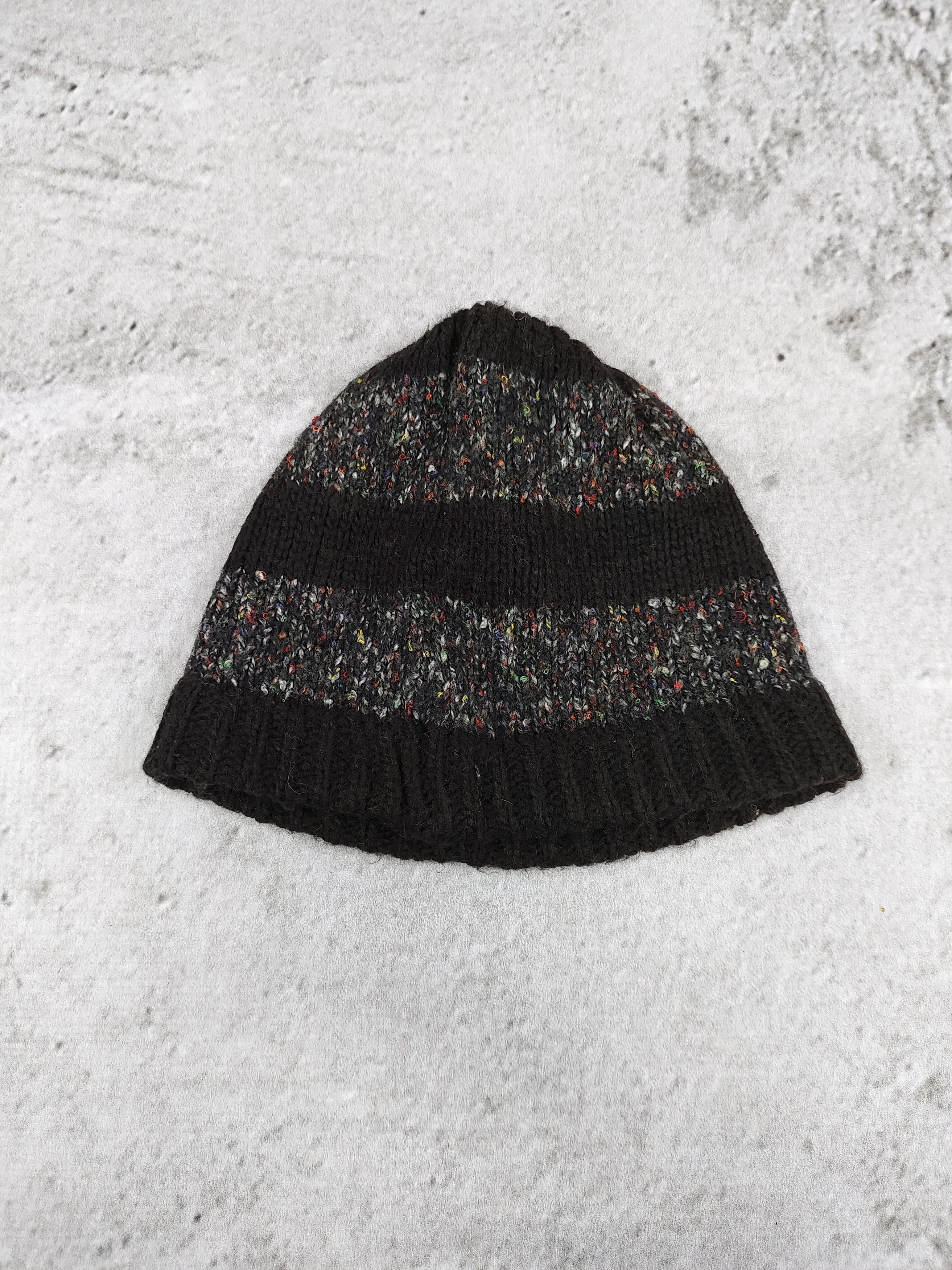 Yohji Yamamoto S’ACSNY Y’s Accs Yohji Yamamoto Nep Knit Wool Blend Beanie Size ONE SIZE - 3 Thumbnail