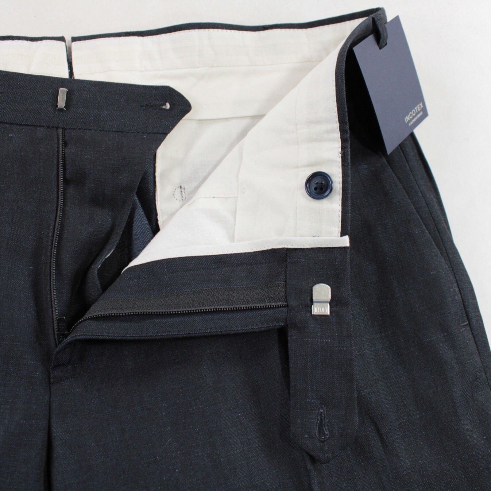 Incotex Incotex New with tags Dress Pants Size 32 US In Blue Size US 32 / EU 48 - 3 Thumbnail