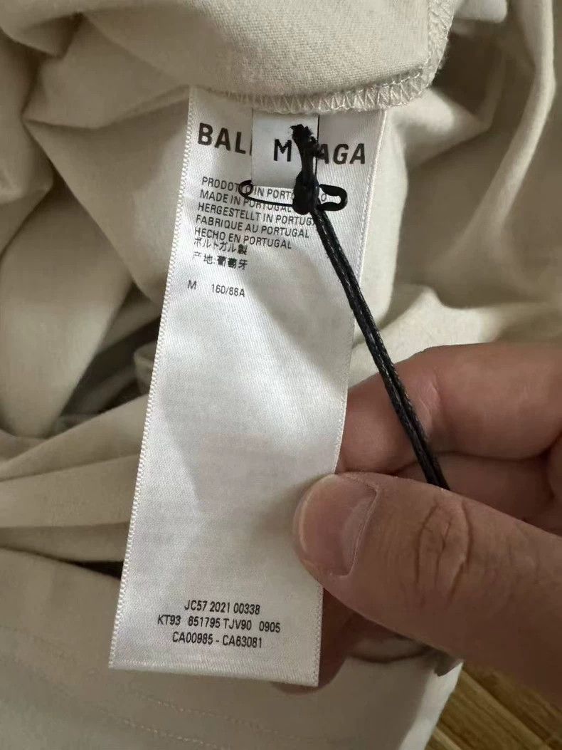 Balenciaga Balenciaga Couture boxy slogan embroidered short sleeves Size US M / EU 48-50 / 2 - 6 Thumbnail