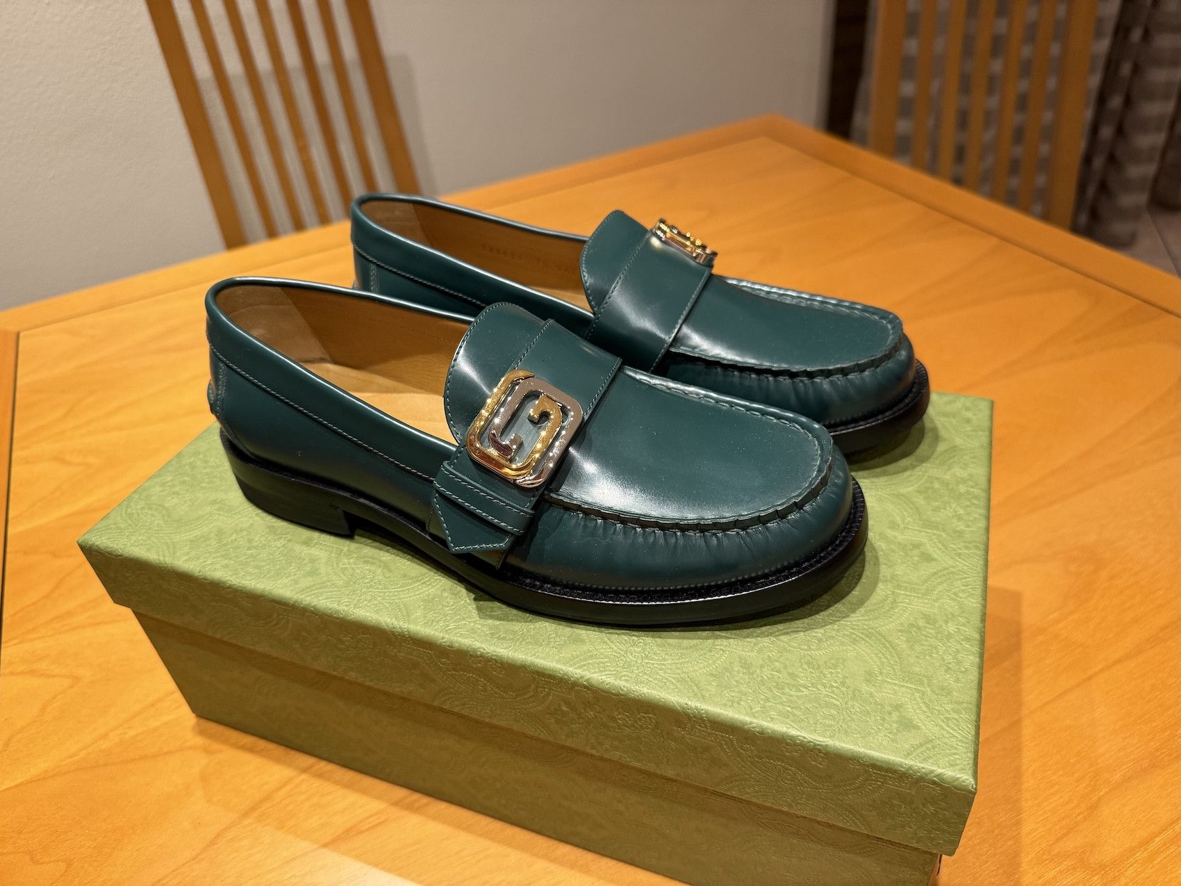 SS'24 Loafers Buckle Two-tone