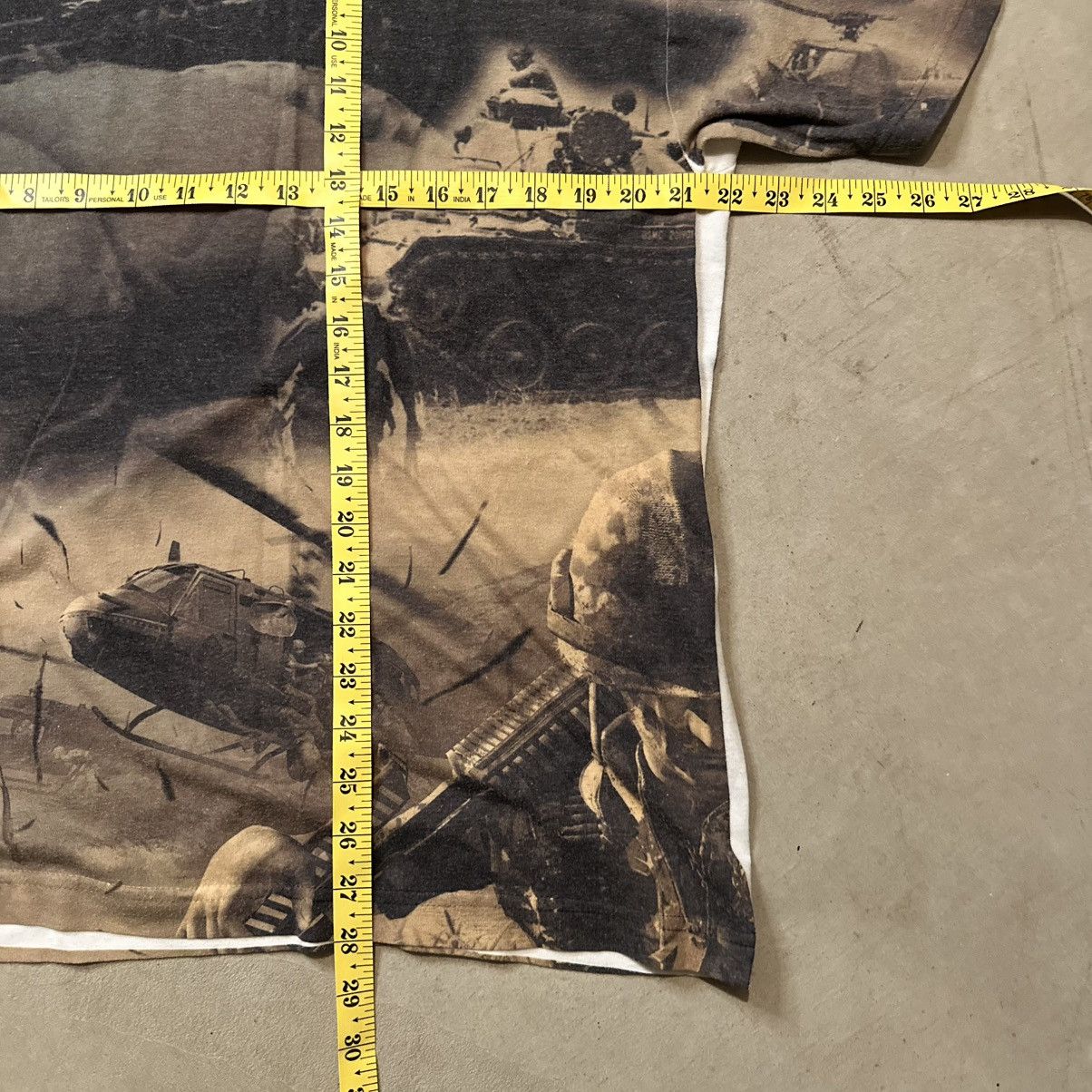 AAA Vintage Y2K AOP US Marines War Military Shirt Size XL Size US XL / EU 56 / 4 - 6 Thumbnail
