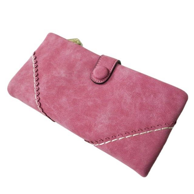 Other Other Nubuck Leather Long Wallet Synthetic Leather Long Wallet Others Long Wallet Size ONE SIZE - 1 Thumbnail