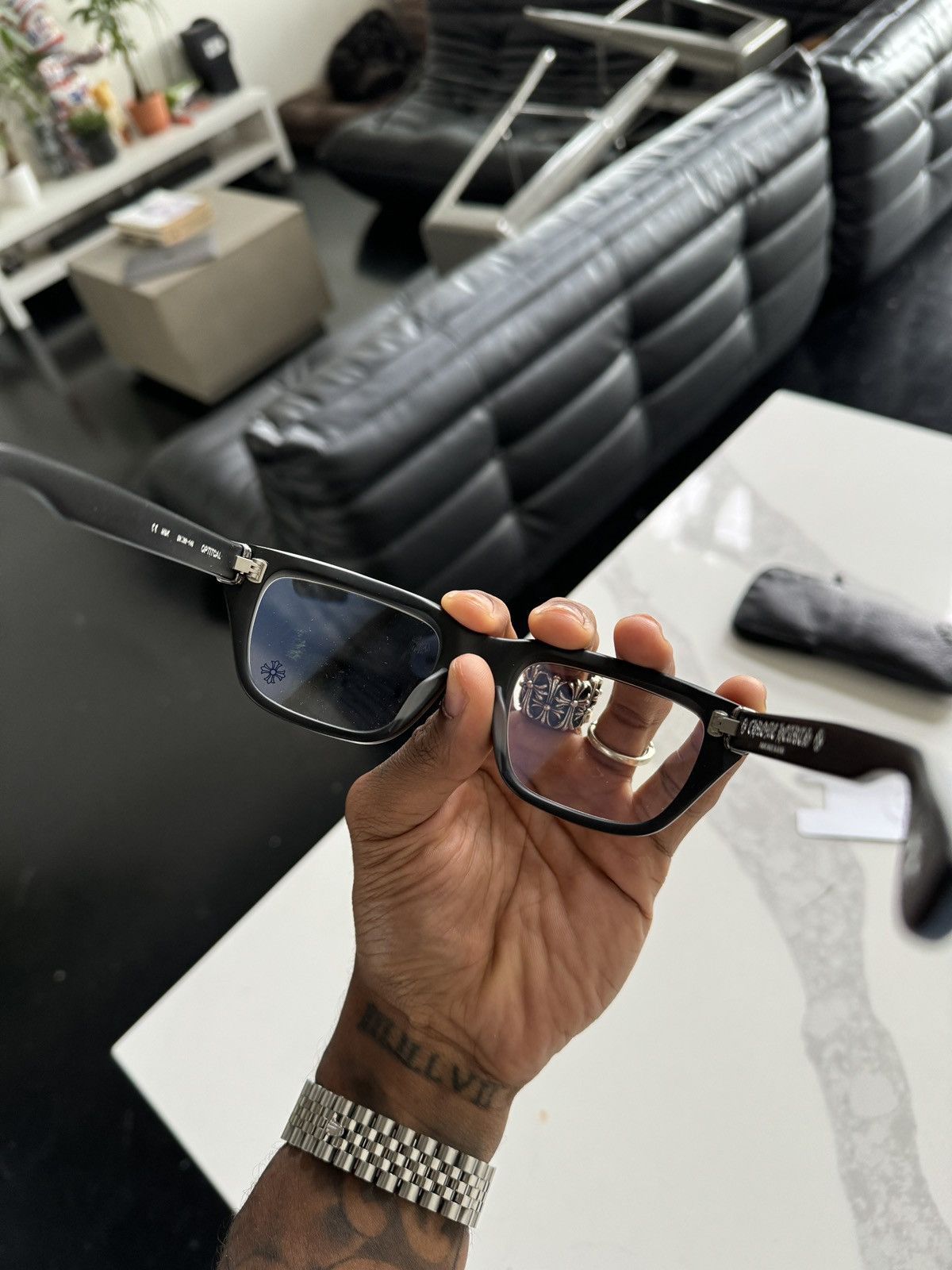 Chrome Hearts Chrome Hearts OPTITCAL FRAMES Size ONE SIZE - 4 Thumbnail