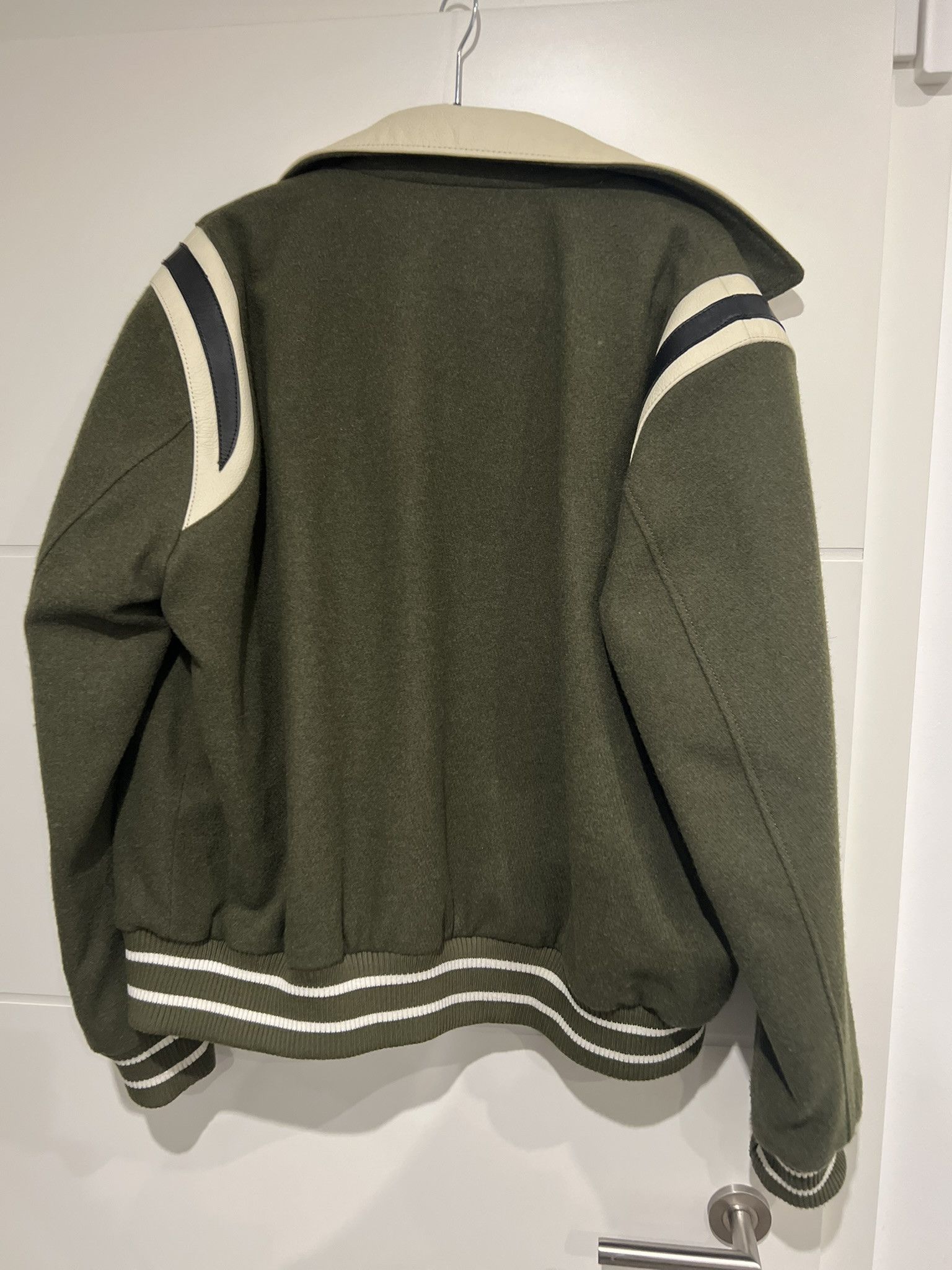 Other Flaneur Homme Varsity / Teddy Jacket - Virgin Wool Size US L / EU 52-54 / 3 - 2 Thumbnail