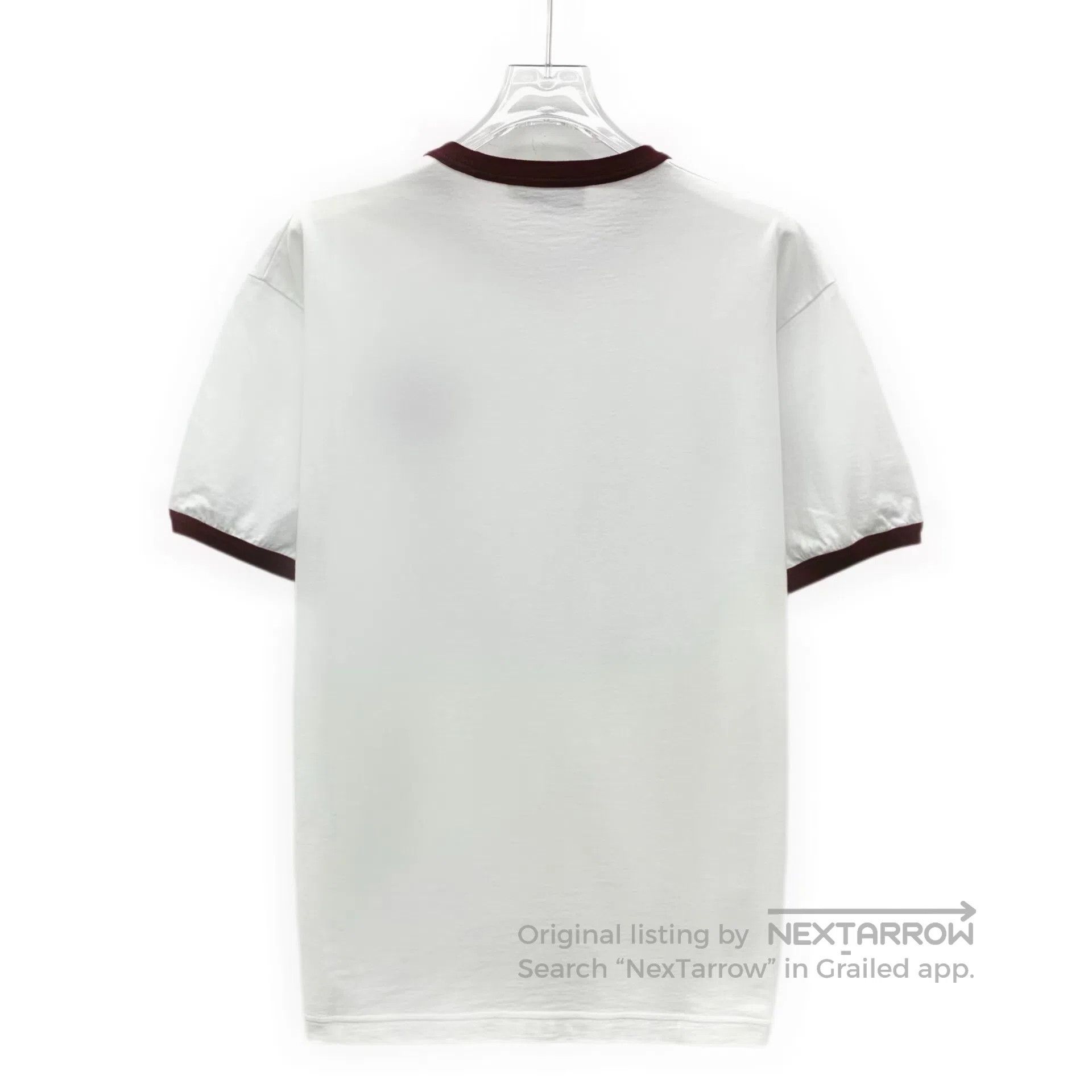Gucci Guicci H30741 Gucci White Emblem Embroidered Cotton Crew N Size US XS / EU 42 / 0 - 2 Thumbnail