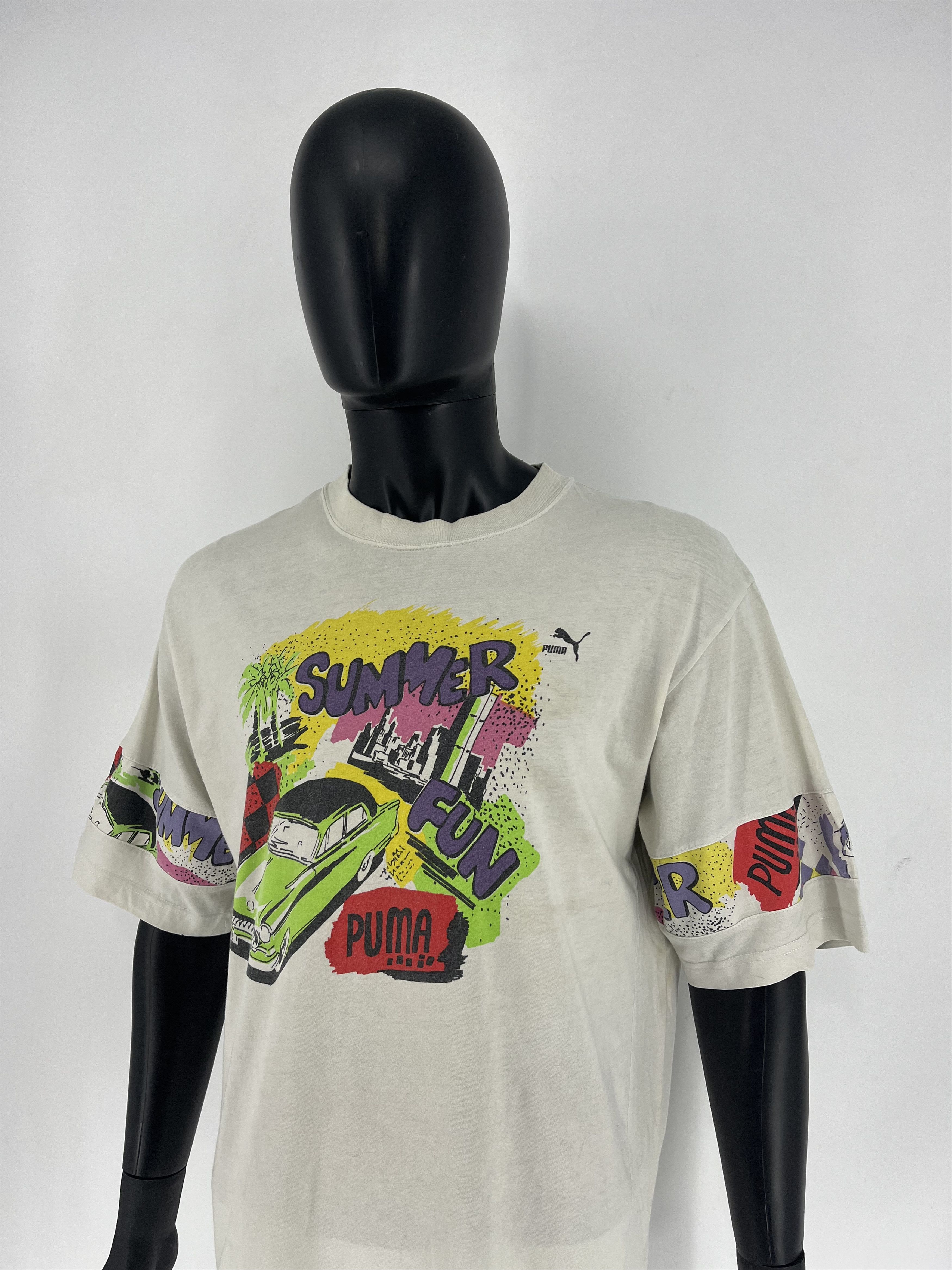 Puma Mens Vintage Y2K Puma T Shirt Size L Size US L / EU 52-54 / 3 - 5 Thumbnail