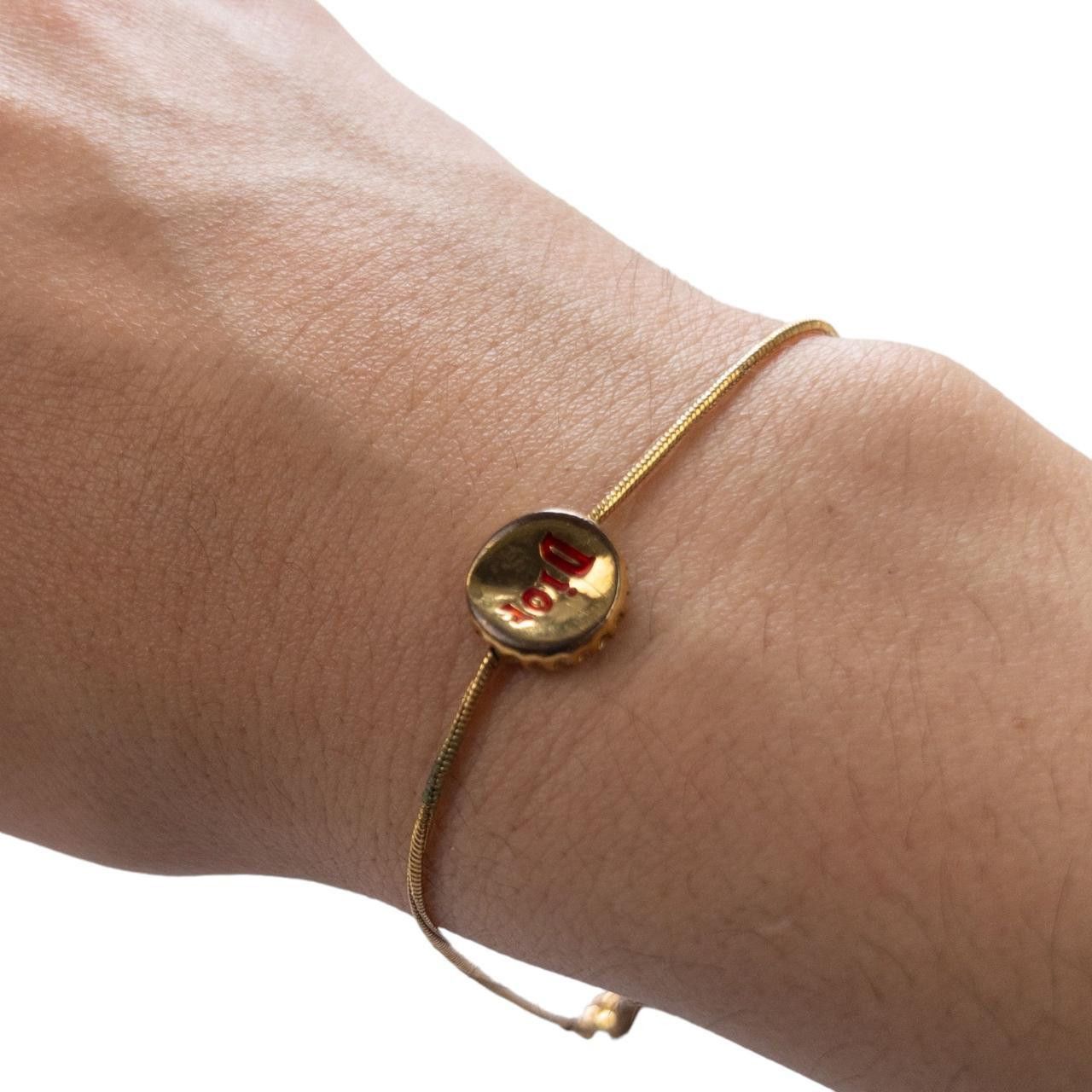 Dior Vintage Dior Bottle Cap Bracelet Size ONE SIZE - 2 Thumbnail