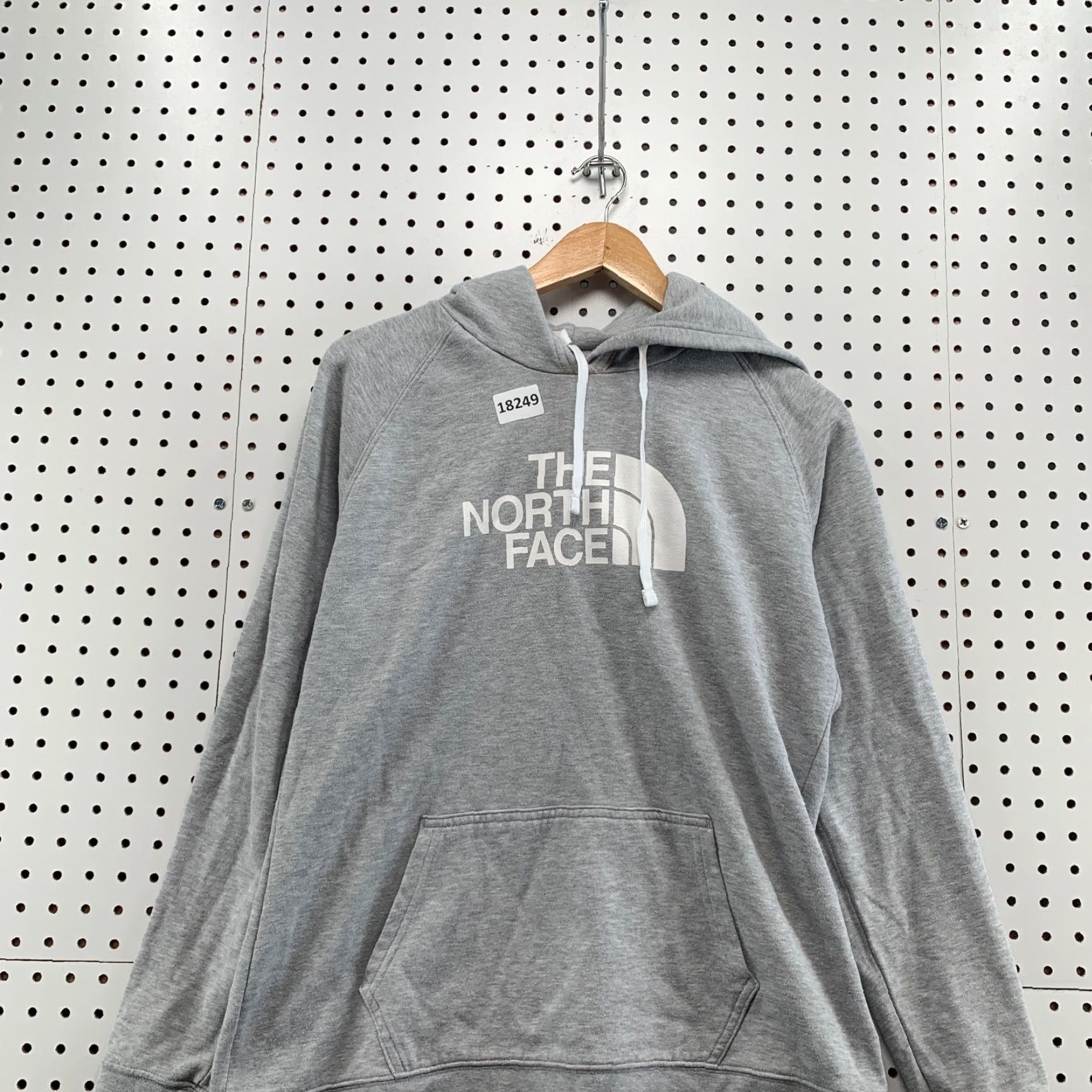 The North Face The North Face Hoodie Sweatshirt Womens Gray Large Hooded Pullover Size L / US 10 / IT 46 - 6 Thumbnail