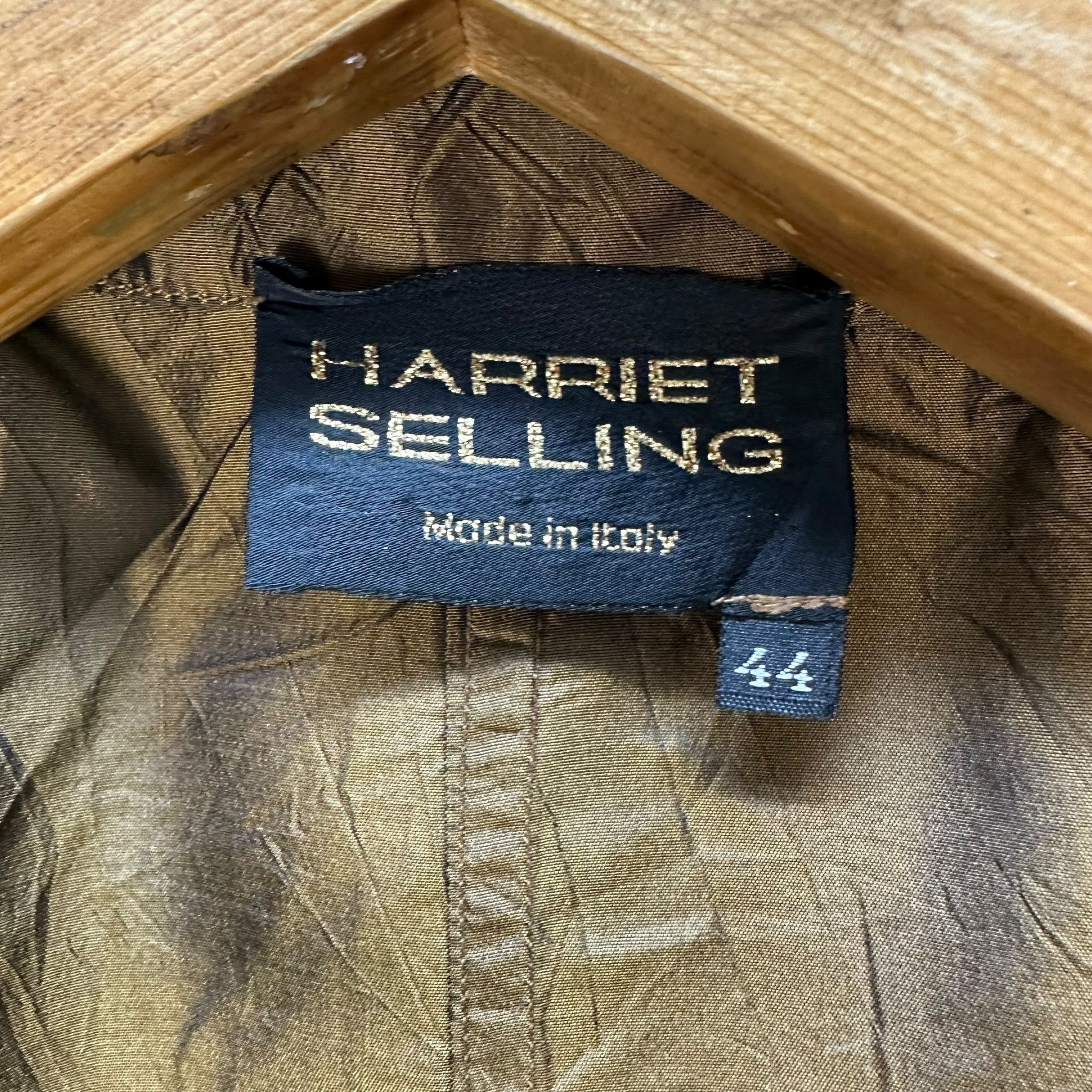 Vintage HARRIET SELLING Double Breasted Lightweight Jacket #A77-1871 Size M / US 6-8 / IT 42-44 - 7 Thumbnail