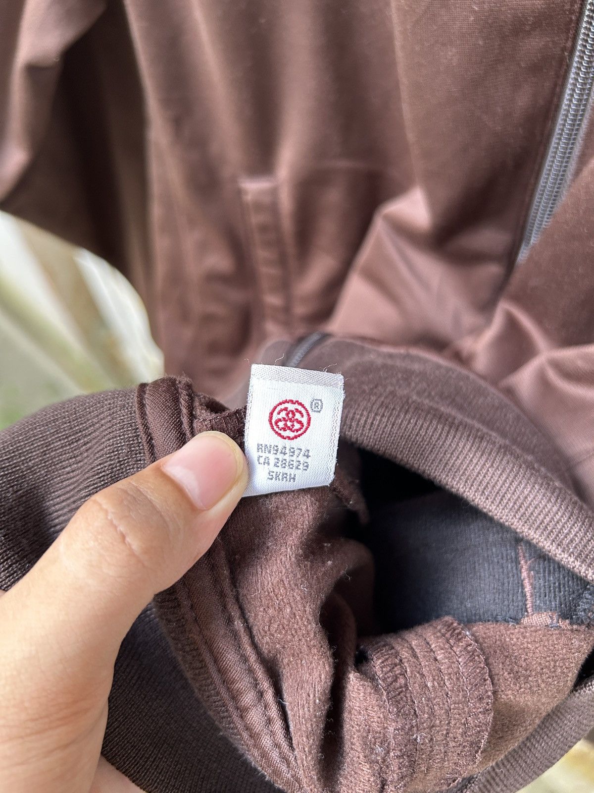 Stussy Vintage Old Stussy brown Track Jacket jersey Size US M / EU 48-50 / 2 - 14 Thumbnail