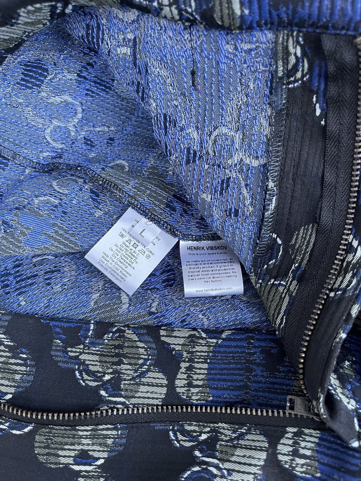 Henrik Vibskov !DSWT! FW22 Henrik Vibskov Blue Moon Razor Casual Pants Size US 32 / EU 48 - 24 Thumbnail