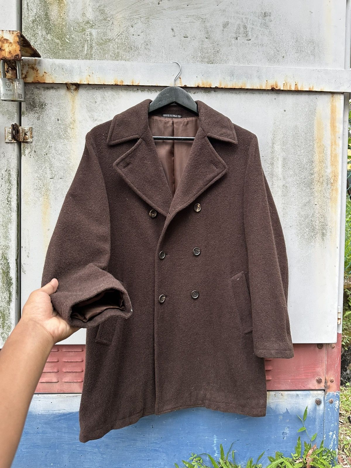 Issey Miyake 👹INED Double Breasted Wool Jacket By Issey Miyake Size US M / EU 48-50 / 2 - 9 Thumbnail