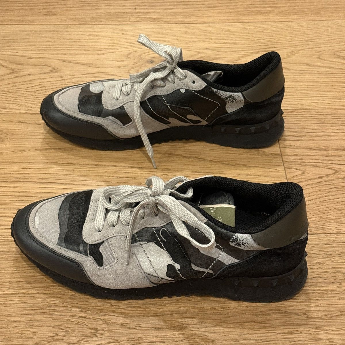 Valentino Valentino Garavani Rockrunner Sneaker EU 42 Camouflage Size US 9 / EU 42 - 6 Thumbnail