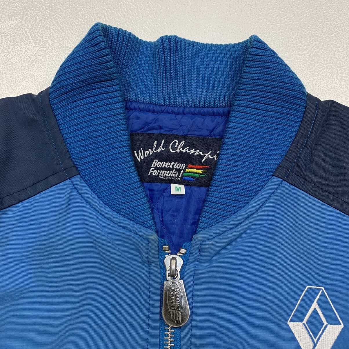 Benetton Vintage 90s benetton formula 1 racing team bomber jacket Size US M / EU 48-50 / 2 - 11 Thumbnail