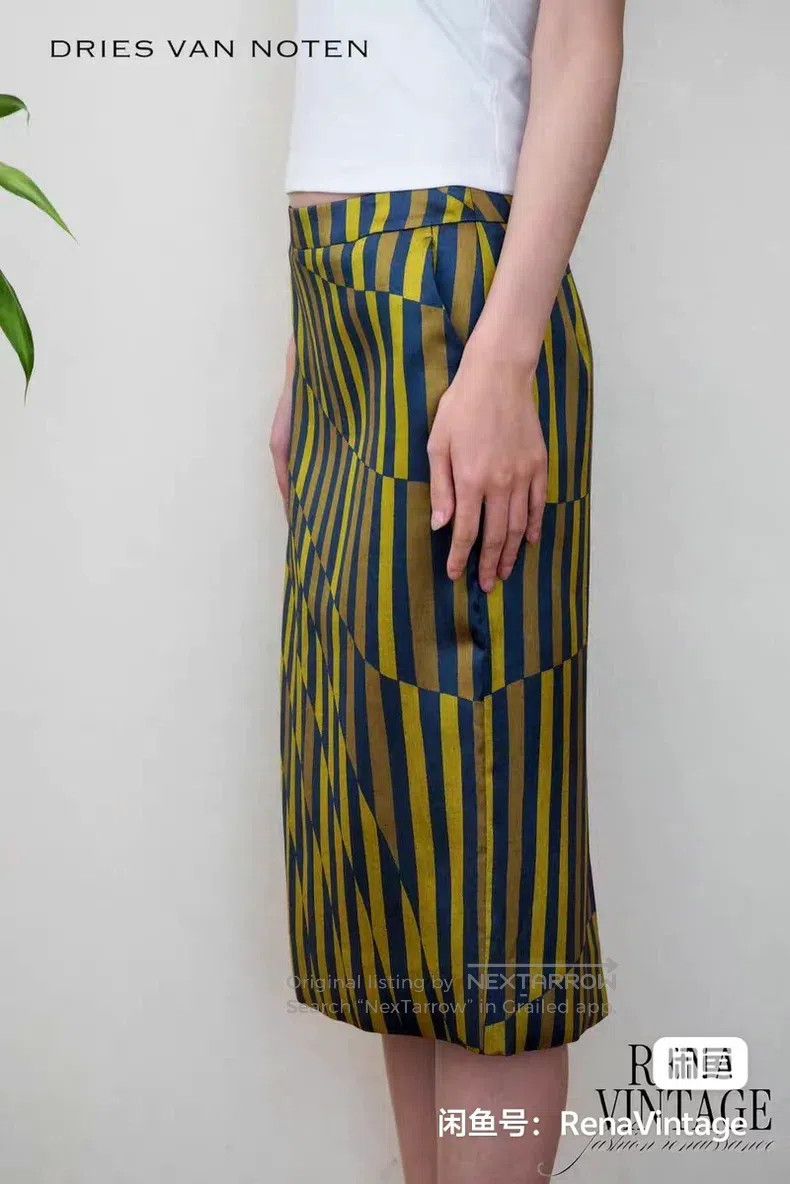 Dries Van Noten Dries Van Noten Runway Style Skirt Size 35" - 3 Thumbnail
