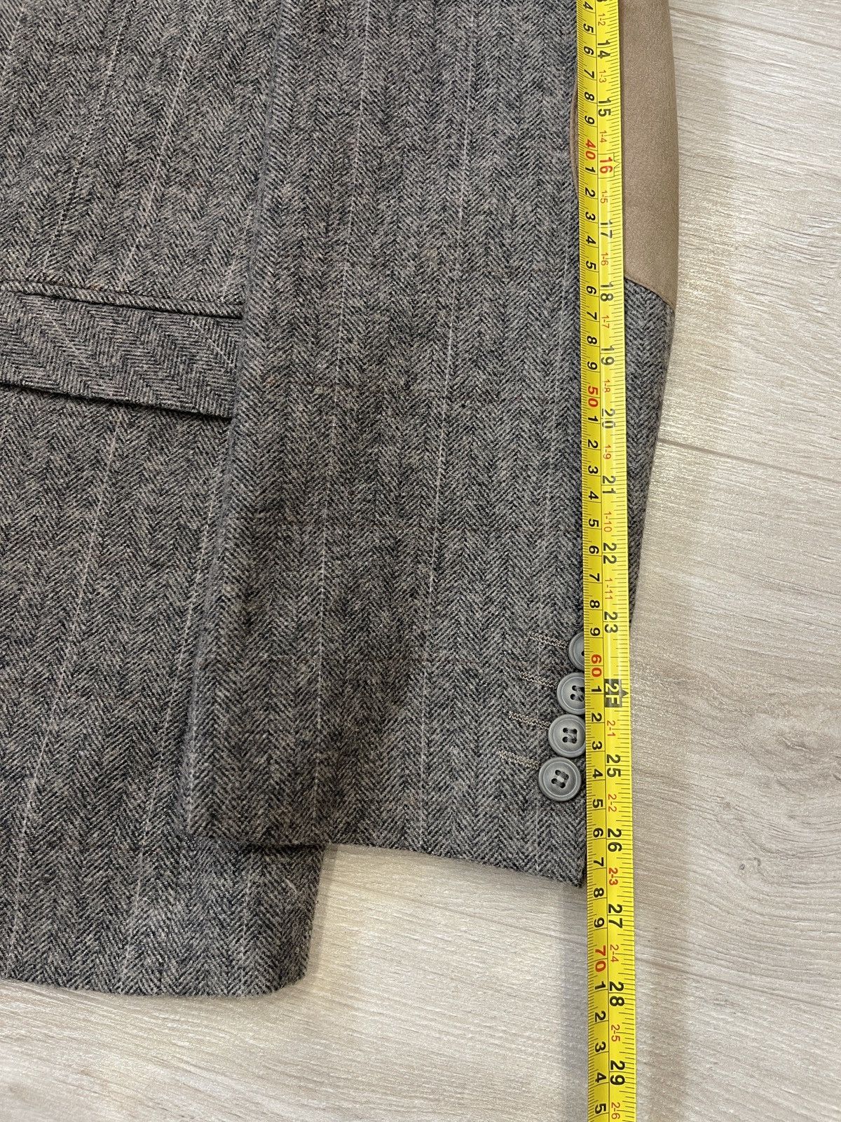 NEXT Vintage blazer classic jacket sport coat herringbone pattern Size 44R - 11 Thumbnail