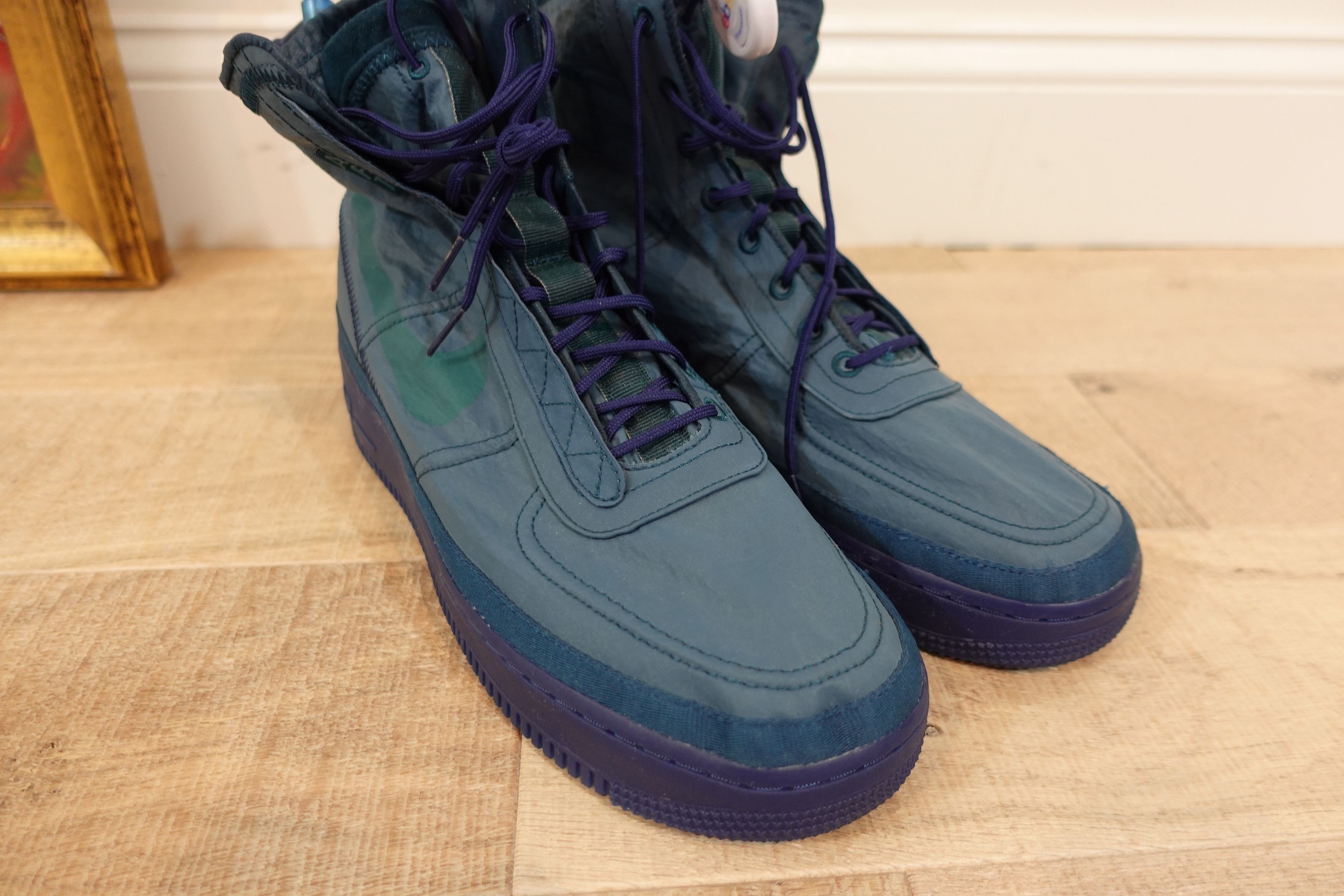 Nike Nike Air Force 1 Shell Midnight Turquoise Size US 10 / EU 43 - 9 Thumbnail