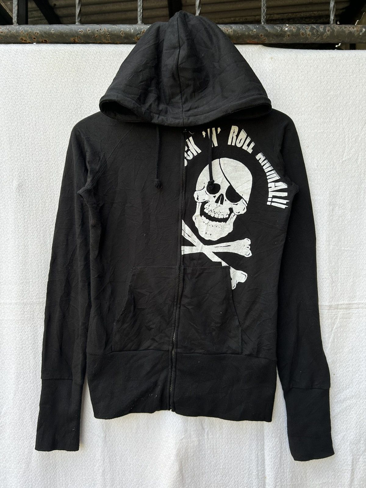 Hysteric Glamour Skull Hoodie | Grailed