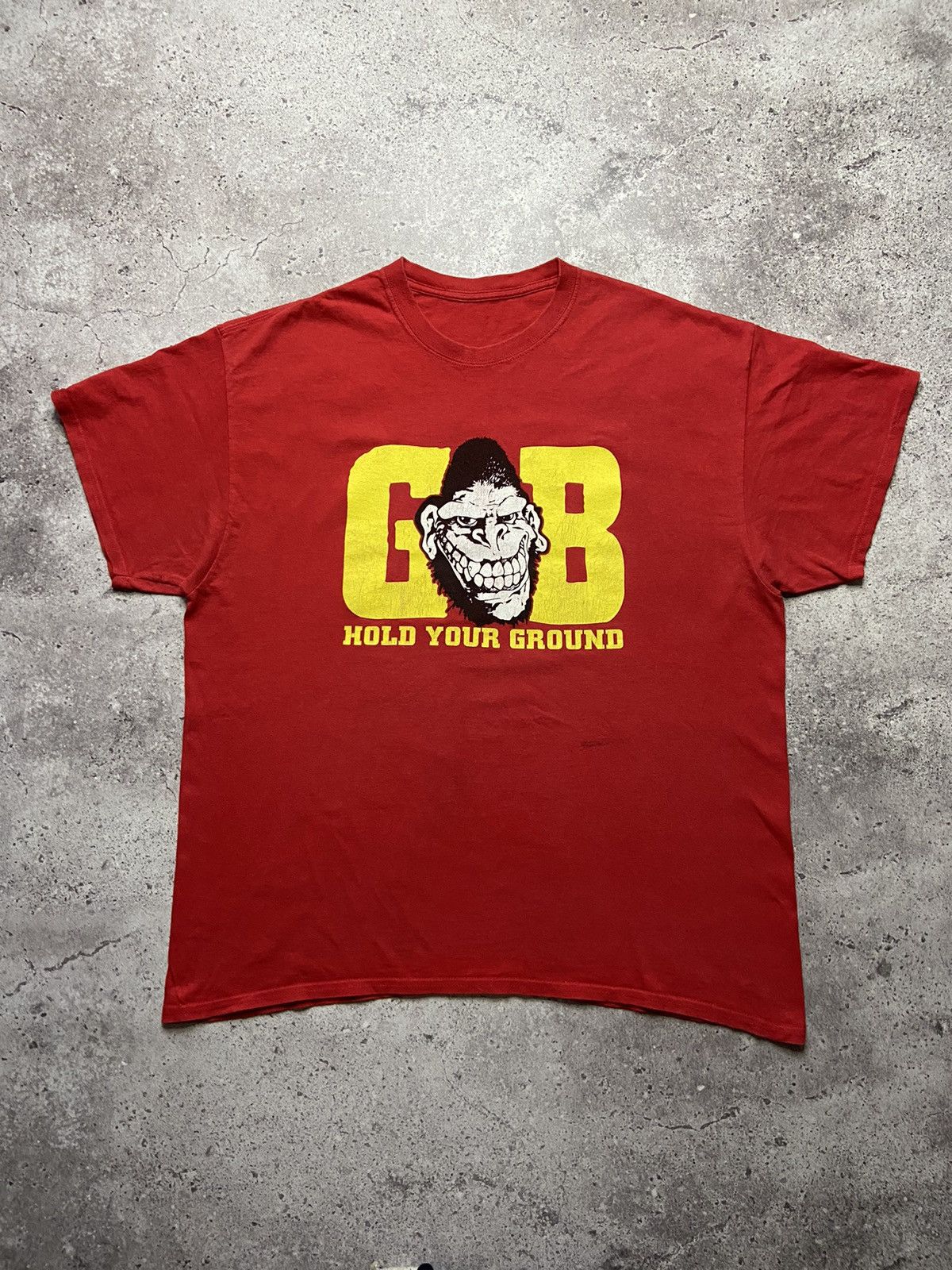 Band Tees Vintage 00s GORILLA BISCUITS Hardcore Band Tee Size US XL / EU 56 / 4 - 1 Thumbnail