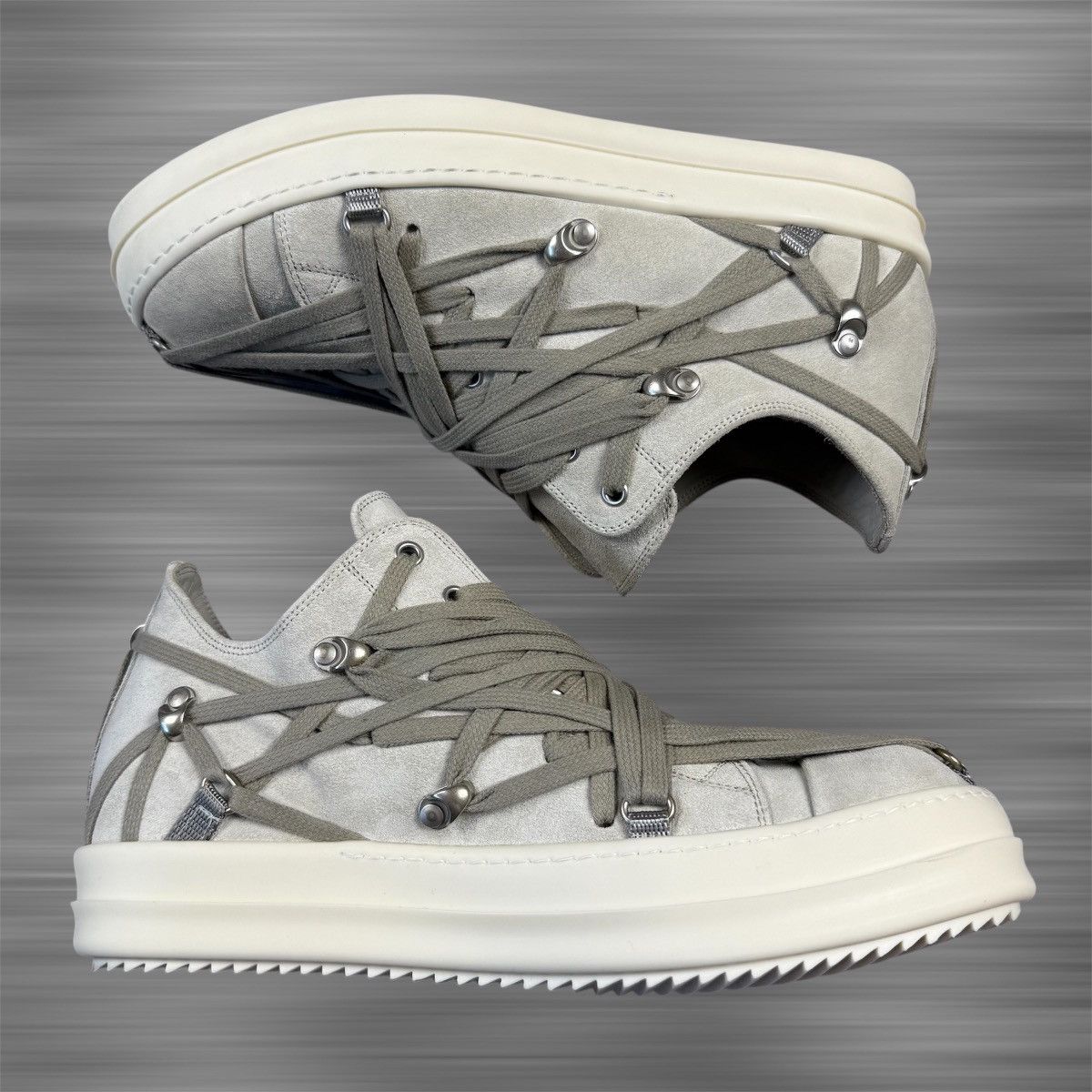Rick Owens Rick Owens Mainline Hexagram Ramones Low Size US 9.5 / EU 42-43 - 3 Thumbnail