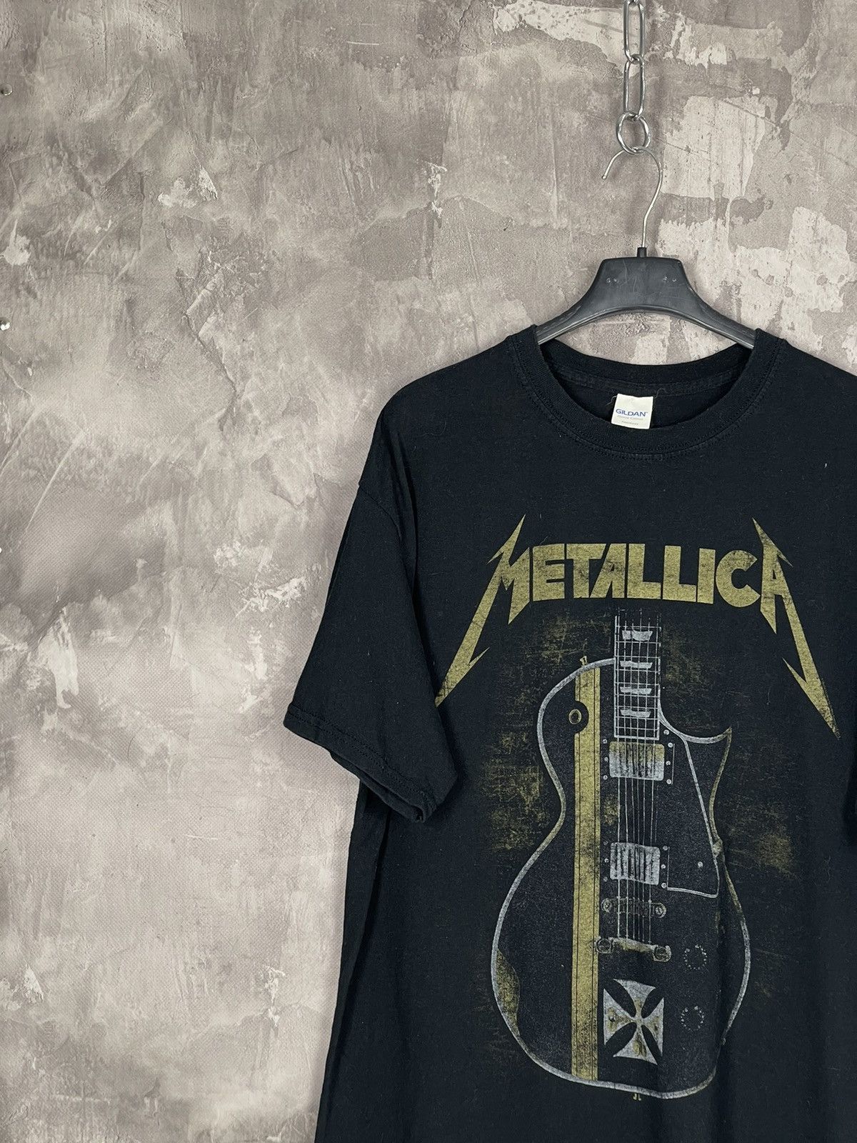Band Tees × Metallica Vintage 00s Metallica Big Logo Y2K Punk T-shirt Streetwear Size US L / EU 52-54 / 3 - 3 Thumbnail