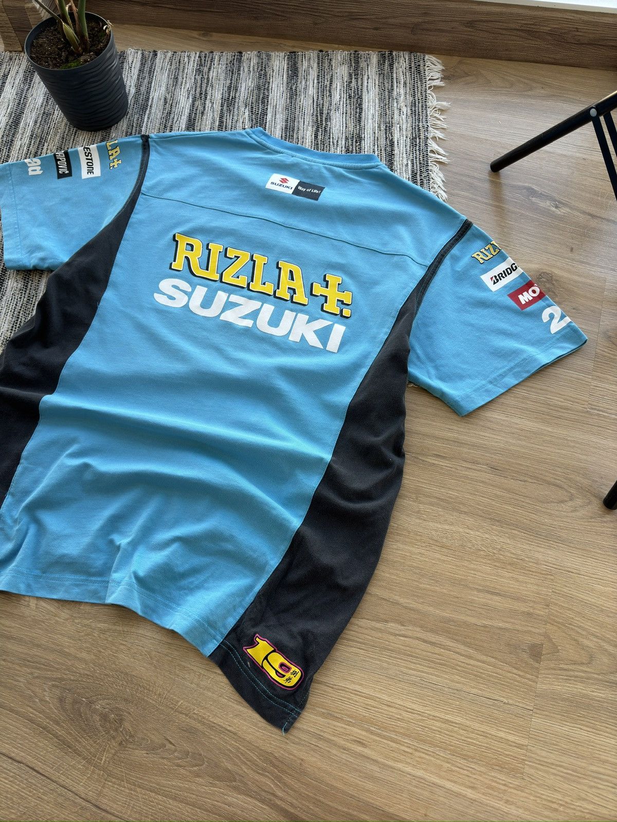 Other Rizla Suzuki Racing Team Big Logo Blue T-shirt Size L Men Size US L / EU 52-54 / 3 - 7 Thumbnail