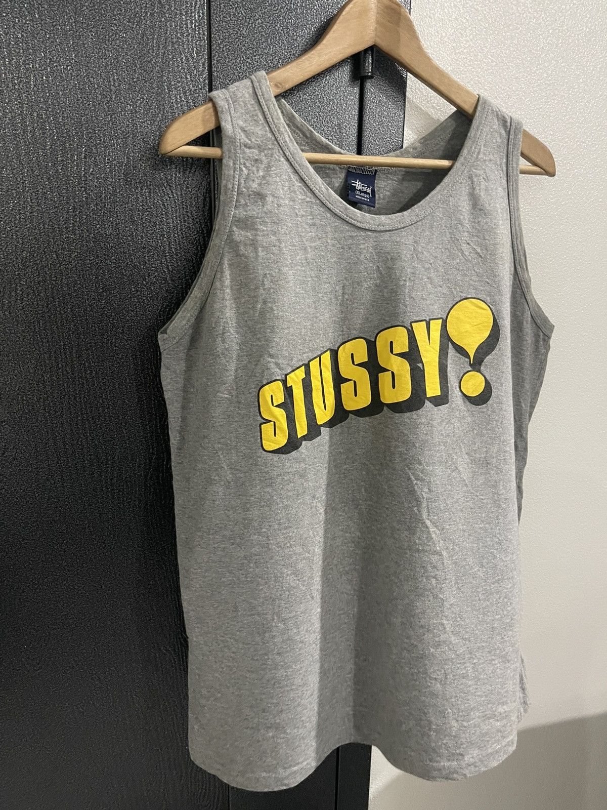Stussy Vintage Stussy Big Logo Sleeveless Size US XL / EU 56 / 4 - 3 Thumbnail