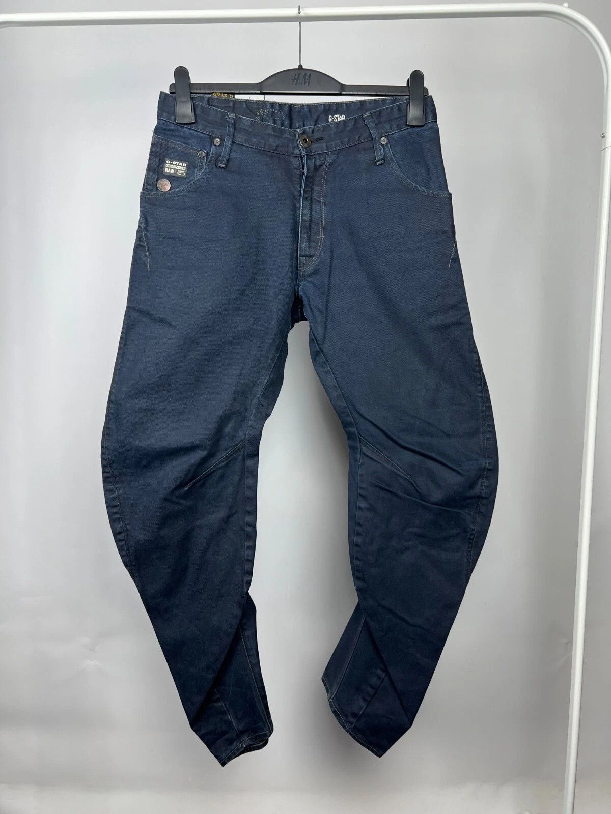 G-Star G-Star Raw 3301 Arc Loose Tapered Men's Blue Jeans Y2K Size US 32 / EU 48 - 1 Thumbnail