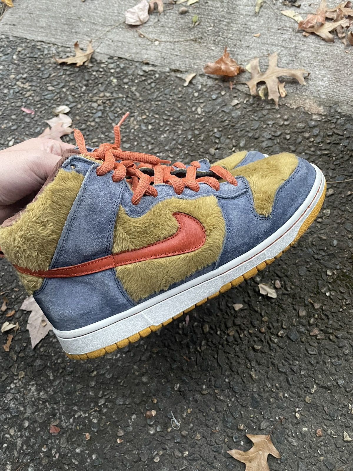 Nike Nike SB Dunk High Papa Bear sz 9 2006 Size US 9 / EU 42 - 1 Thumbnail