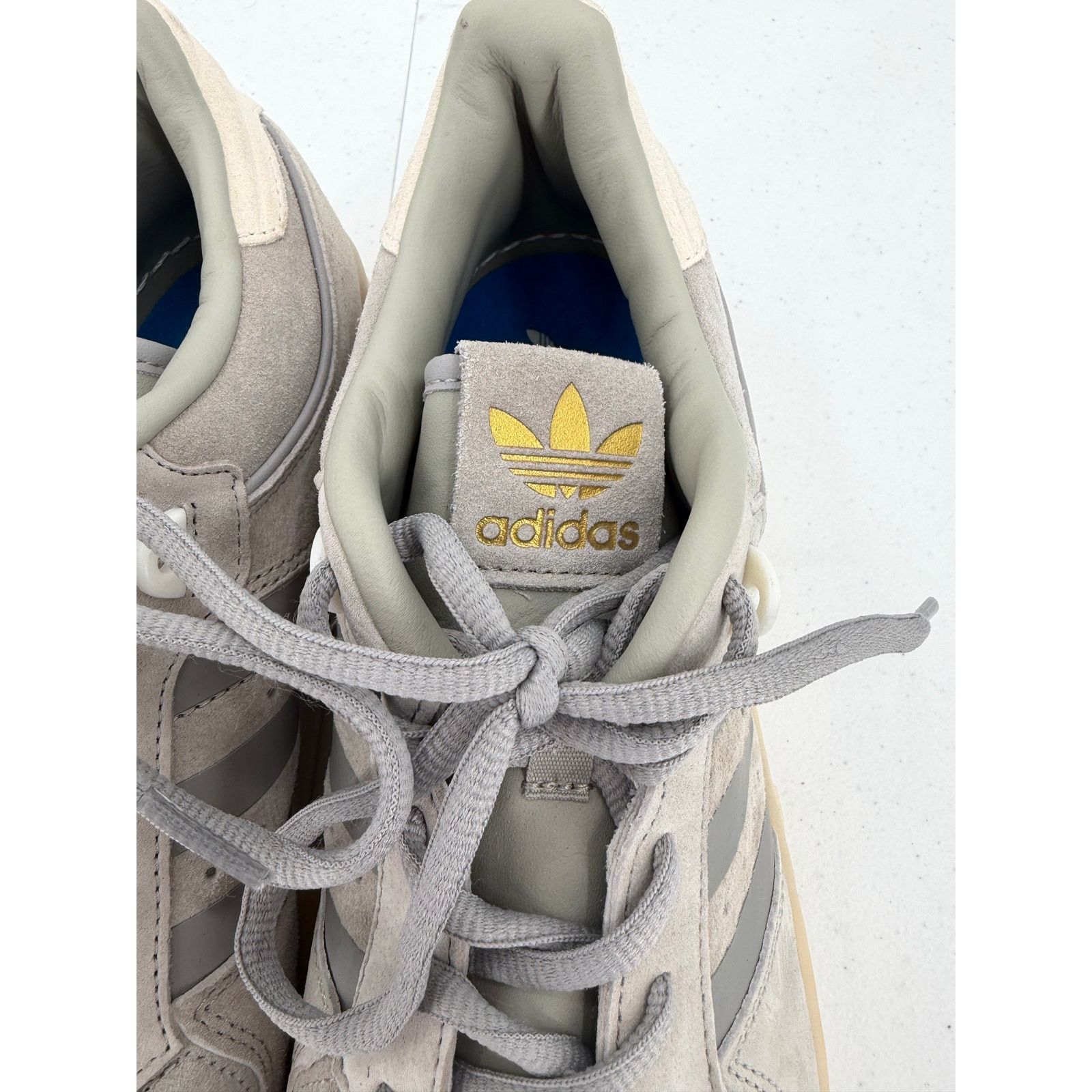 Adidas Adidas Rivalry Low 86 Sesame Gray Gum Bottom Sneakers 10 Size US 10 / EU 43 - 11 Thumbnail
