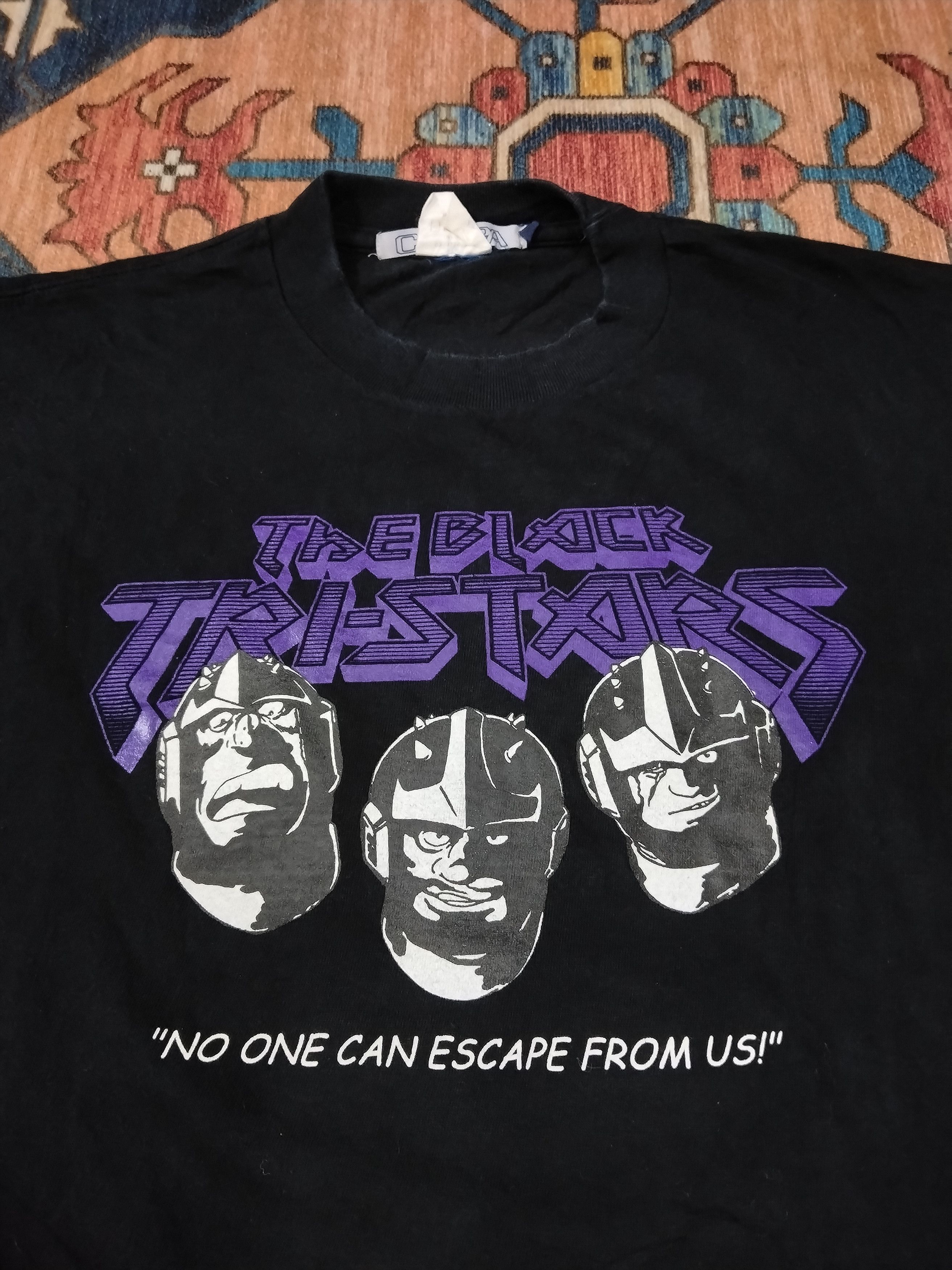 Other Vintage Gundam The Black Tri-Stars Graphics Tshirt Size US M / EU 48-50 / 2 - 2 Thumbnail