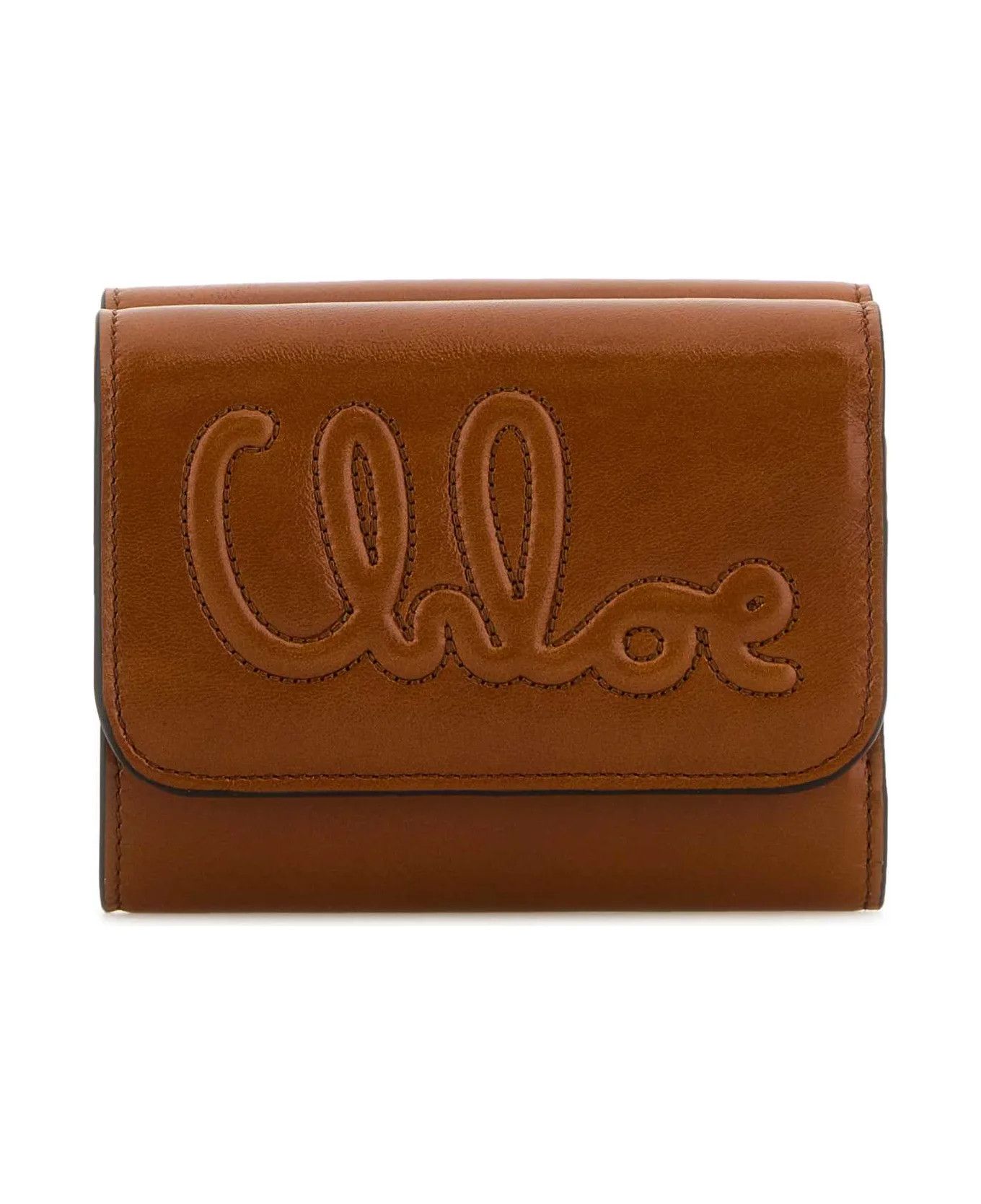 Chloe o1loc1c10226 Size: OS / C Small Wallet in Clay Brown Size ONE SIZE - 2 Thumbnail