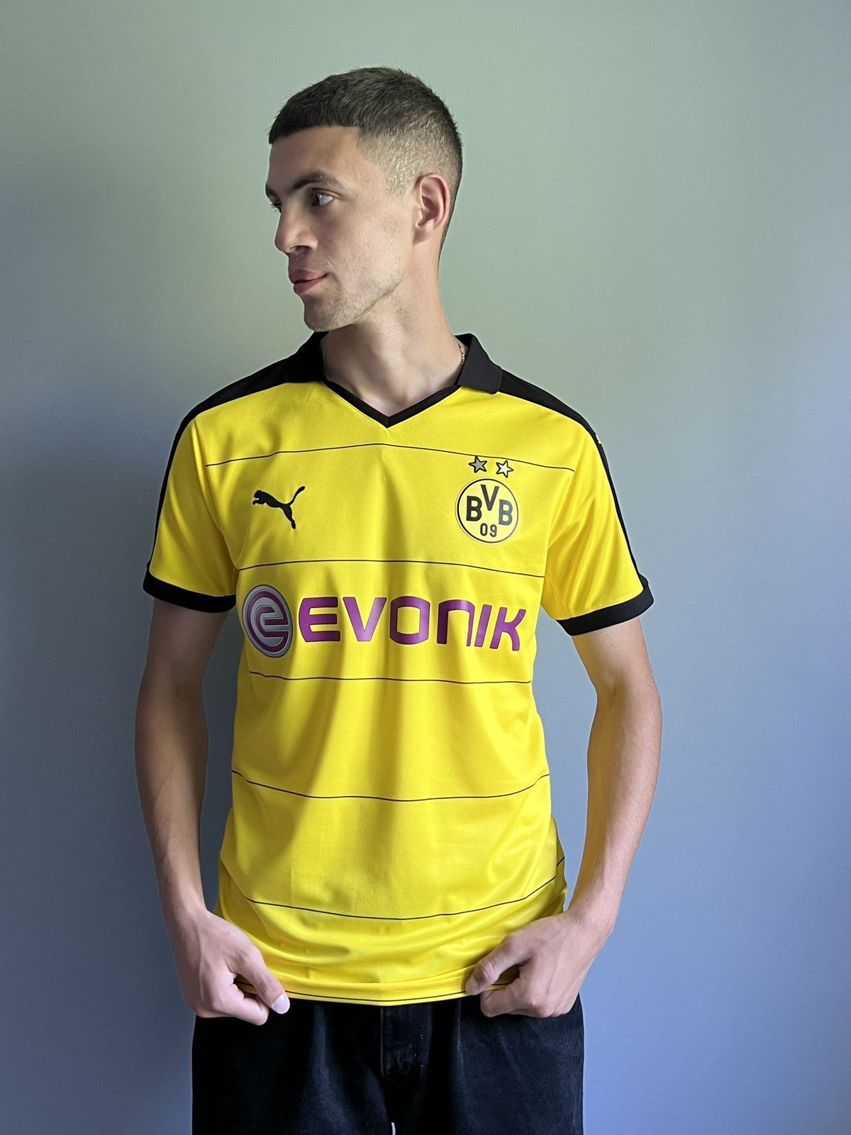 Puma Puma Borussia Dortmund 2015/16 Home Reus #11 Soccer Jersey Size US M / EU 48-50 / 2 - 7 Thumbnail