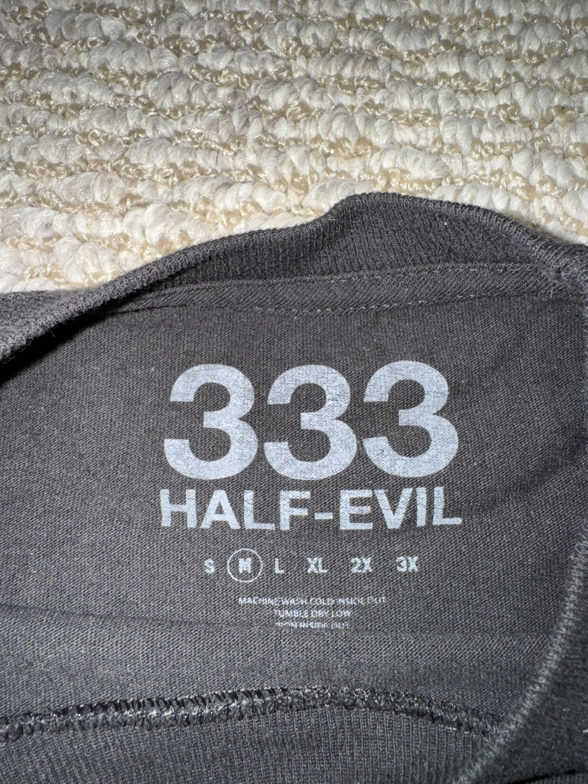 Half Evil Half Evil Logo Print Graphic Tee Size US M / EU 48-50 / 2 - 3 Thumbnail