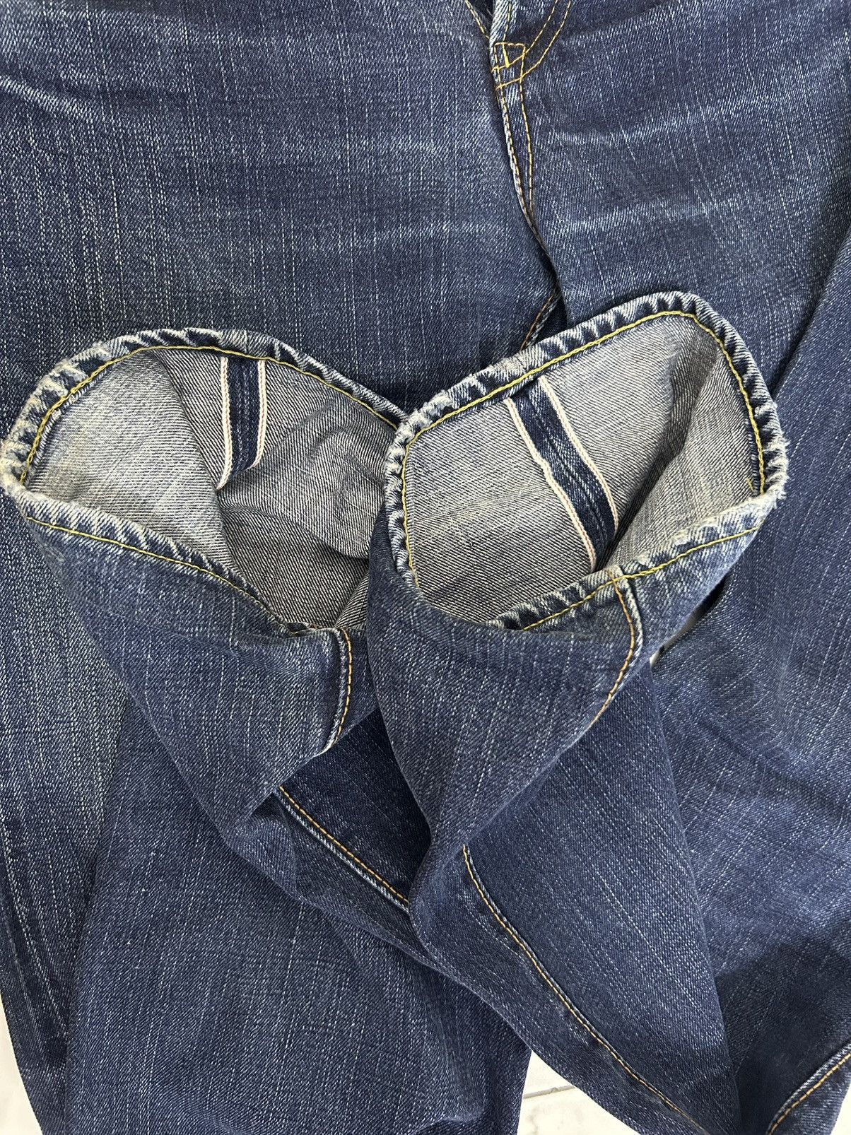 Eternal VINTAGE ETERNAL COMFORTABLE JEANS SELVEDGE FLARE DESIGN Size US 32 / EU 48 - 10 Thumbnail