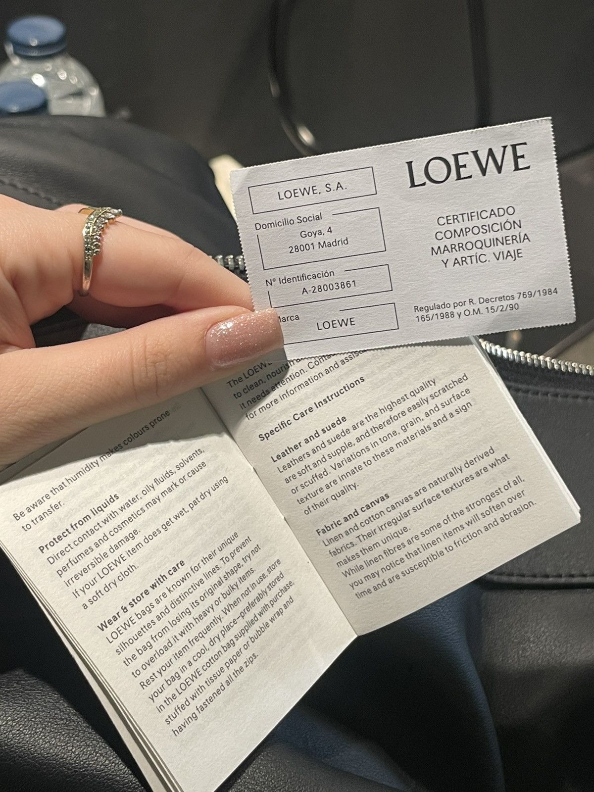 Loewe Convertible backpack in classic calfskin. Size ONE SIZE - 15 Thumbnail
