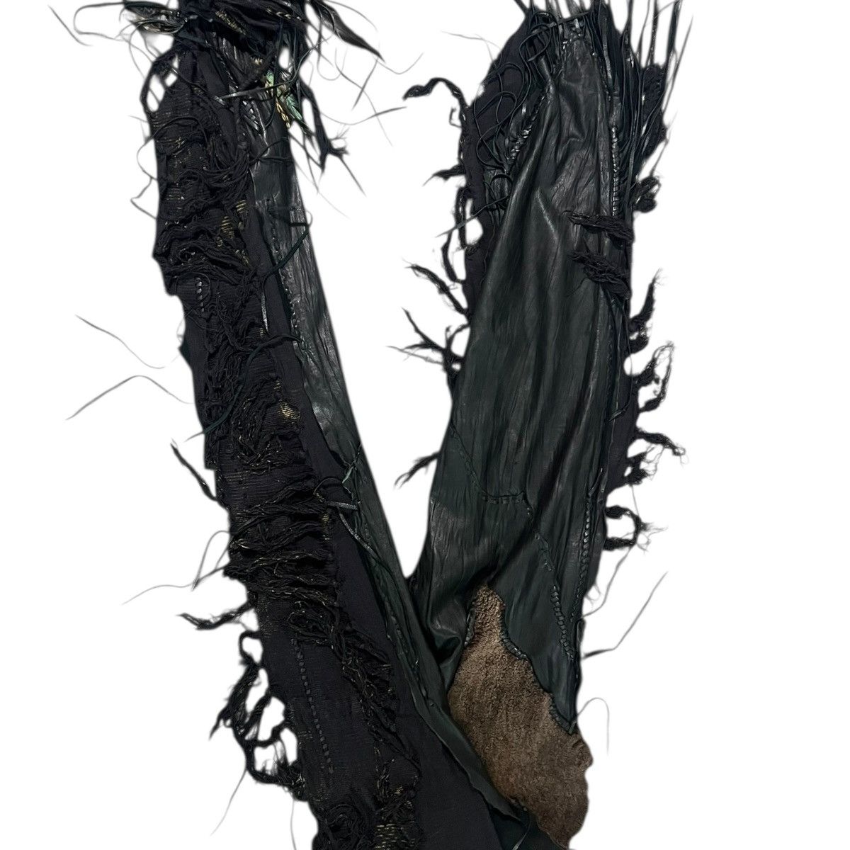 14th Addiction 14th addiction shearling leather amber scarf Size ONE SIZE - 9 Thumbnail