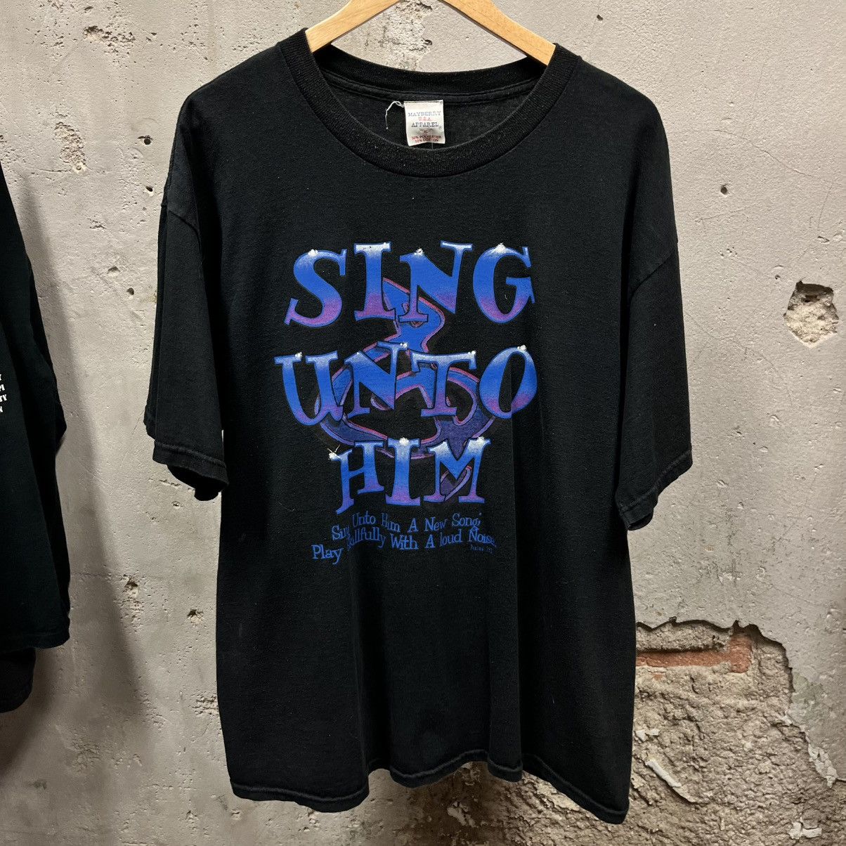 Other Vintage 90s Jesus Sing Unto Him A New Song Psalms 33:3 Tee Size US XL / EU 56 / 4 - 1 Thumbnail